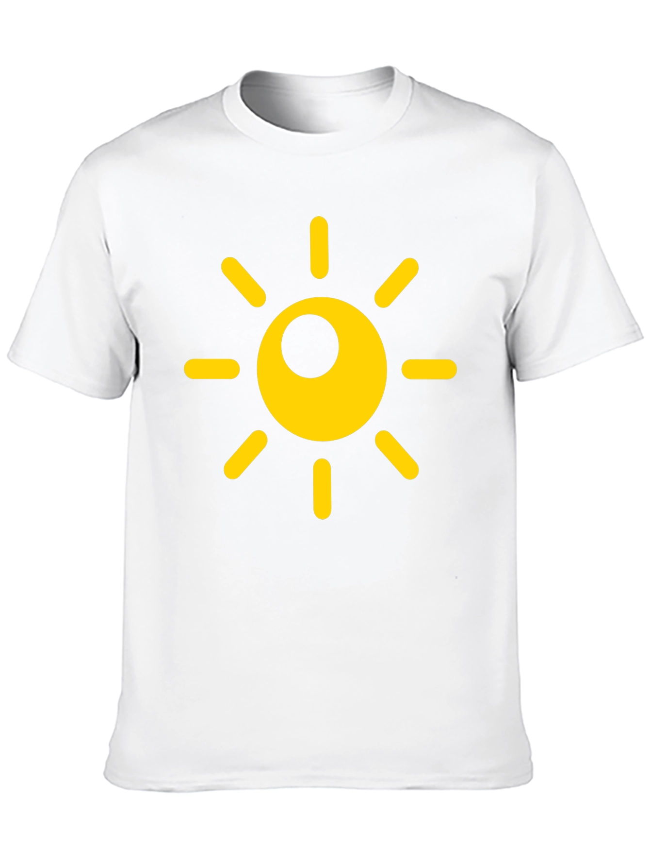 Sunny Day Black T-Shirt - Brighten Your Wardrobe!