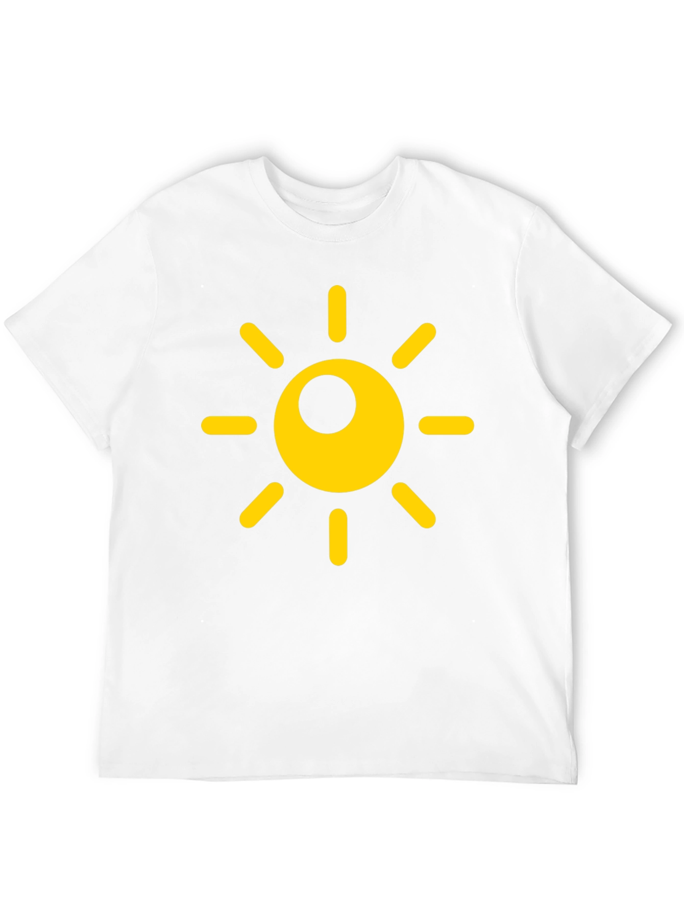 Sunny Day Black T-Shirt - Brighten Your Wardrobe!