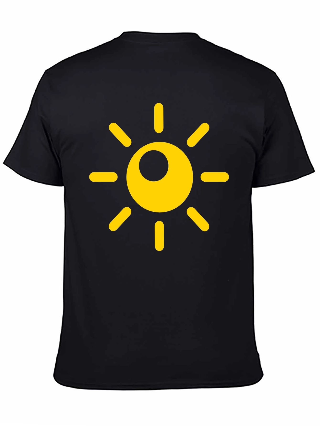 Sunny Day Black T-Shirt - Brighten Your Wardrobe!