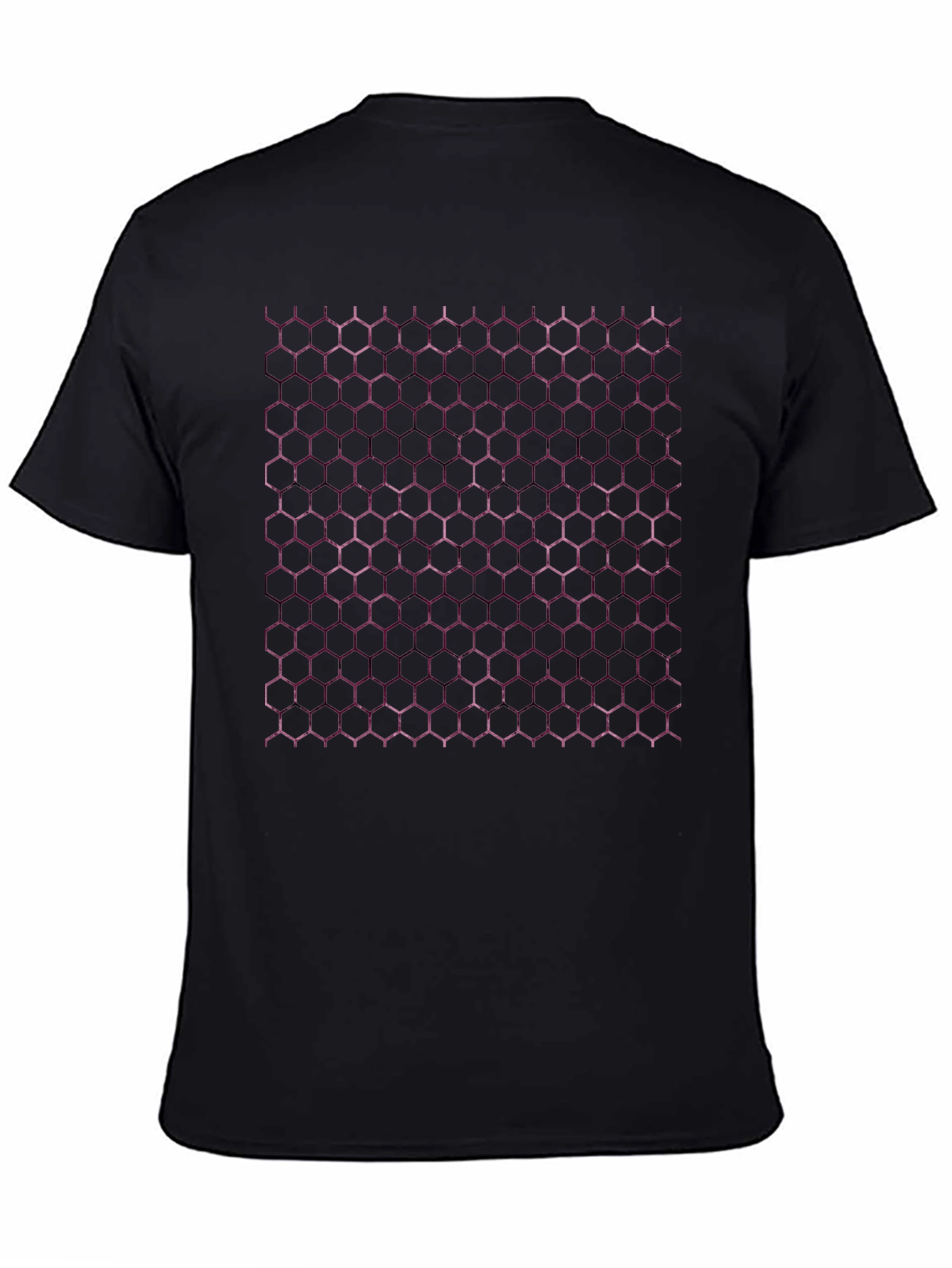 Honeycomb Graphic Tee - Black