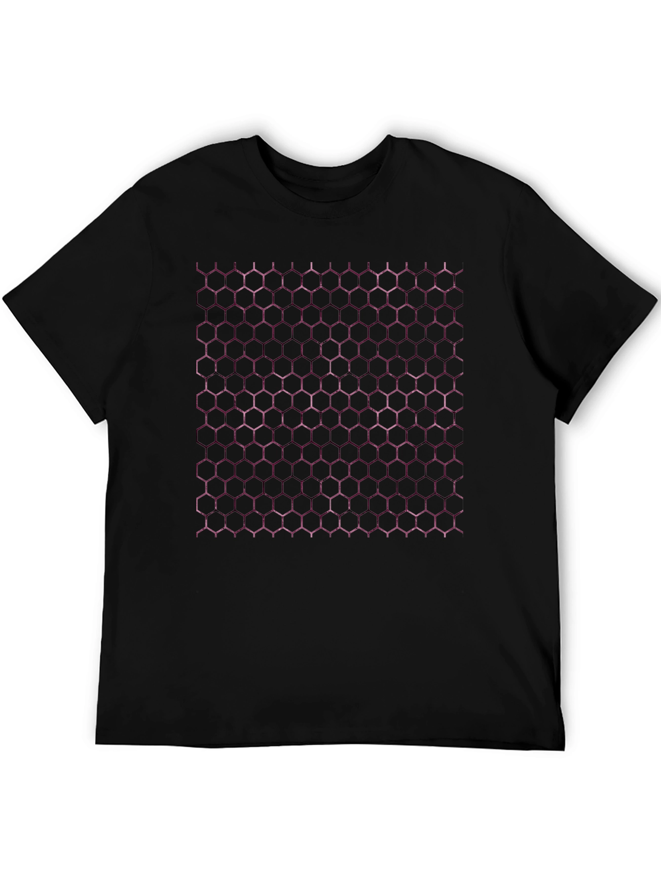 Honeycomb Graphic Tee - Black