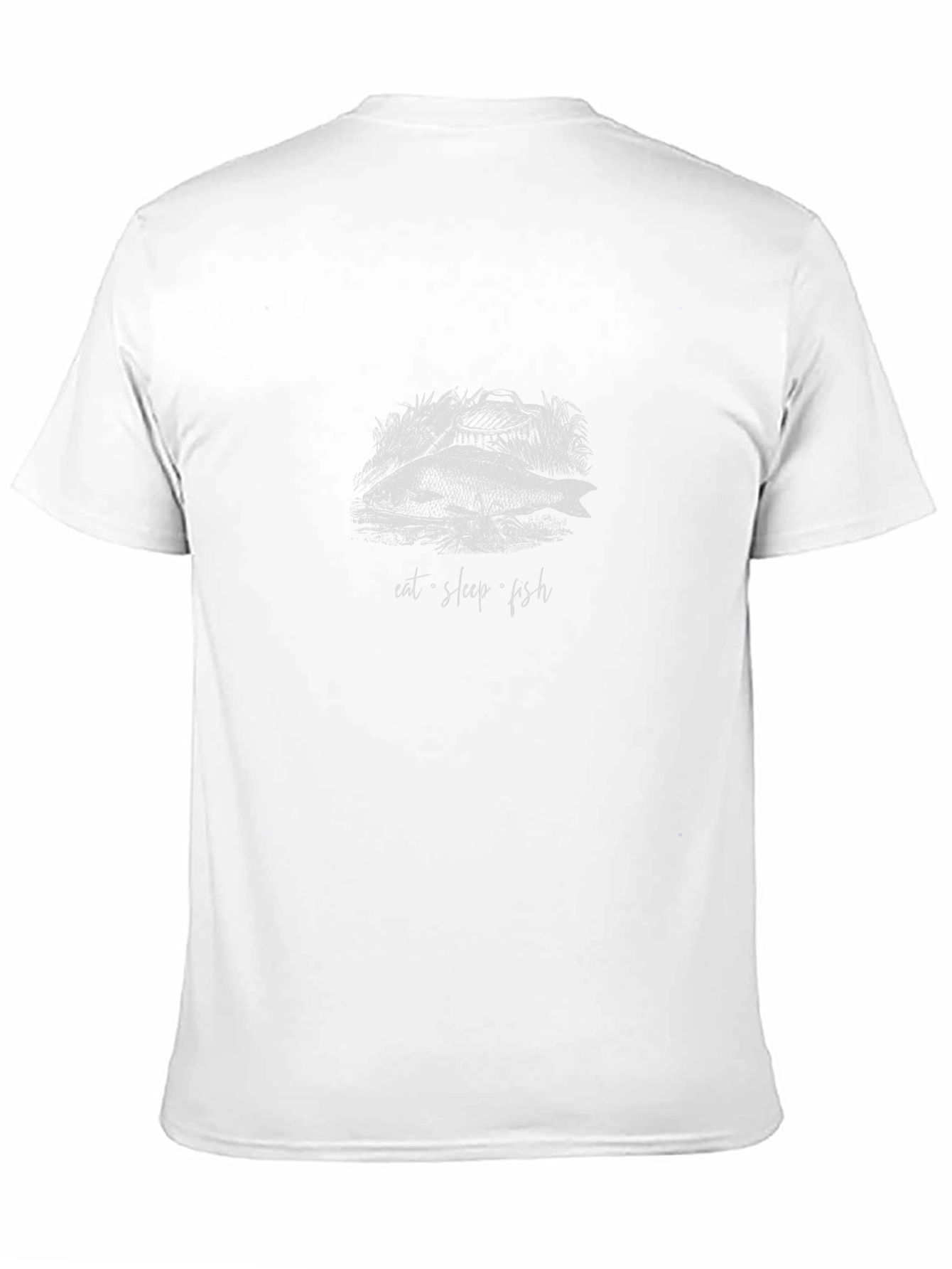 Eat Sleep Fish Graphic T-Shirt