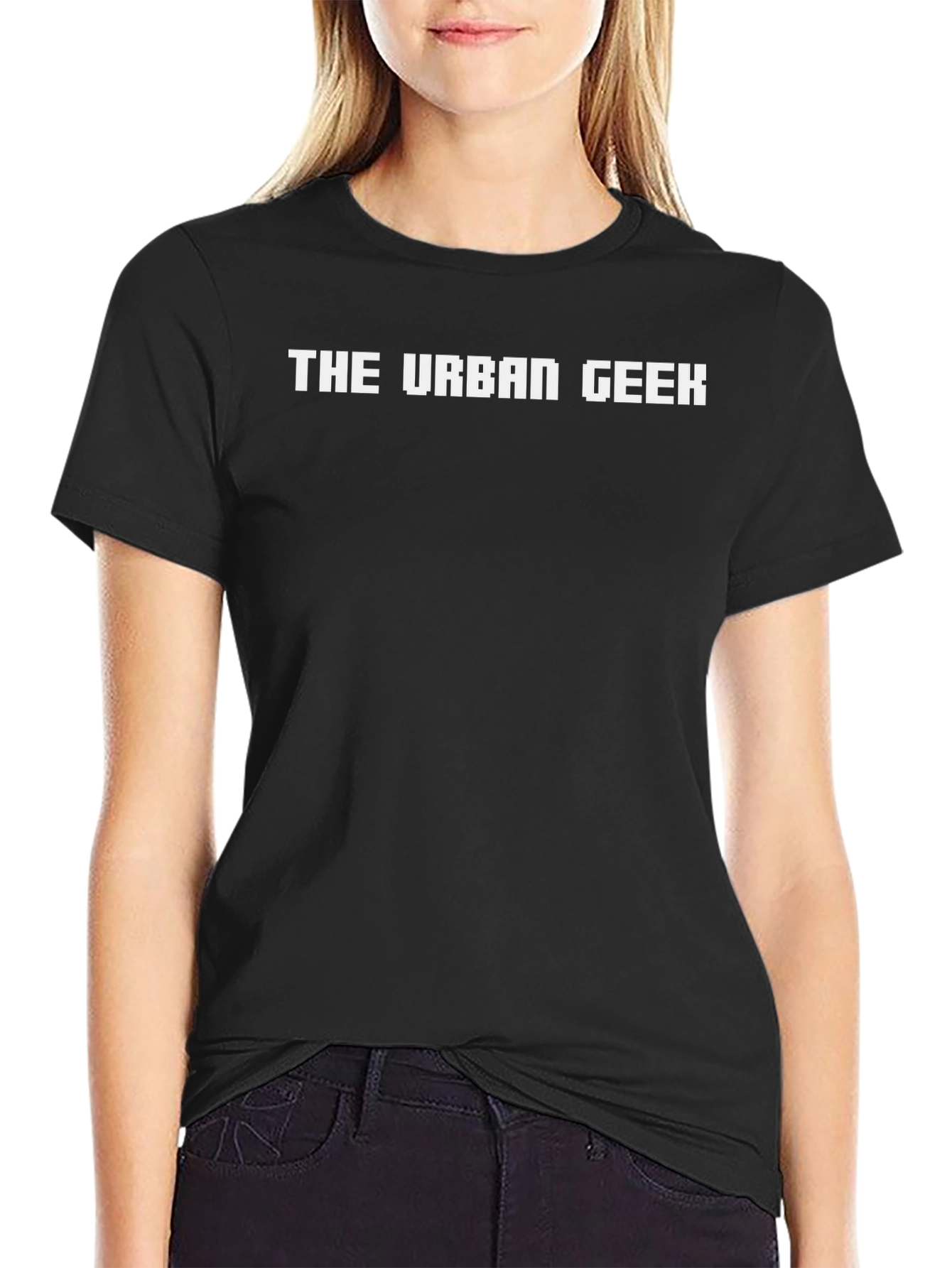The Urban Geek T-Shirt - Pixelated Text Tee