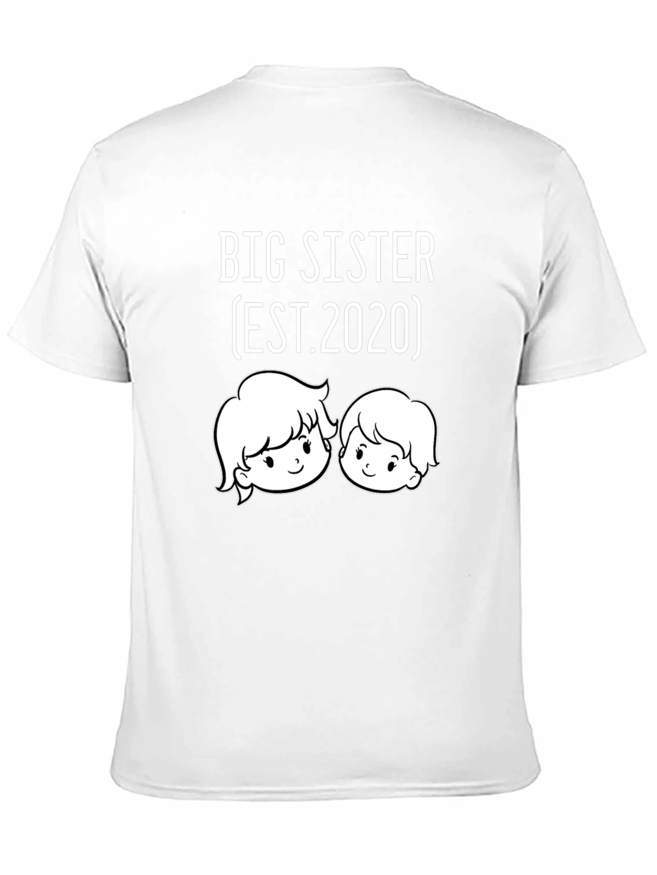 Big Sister EST. 2020 Graphic Tee