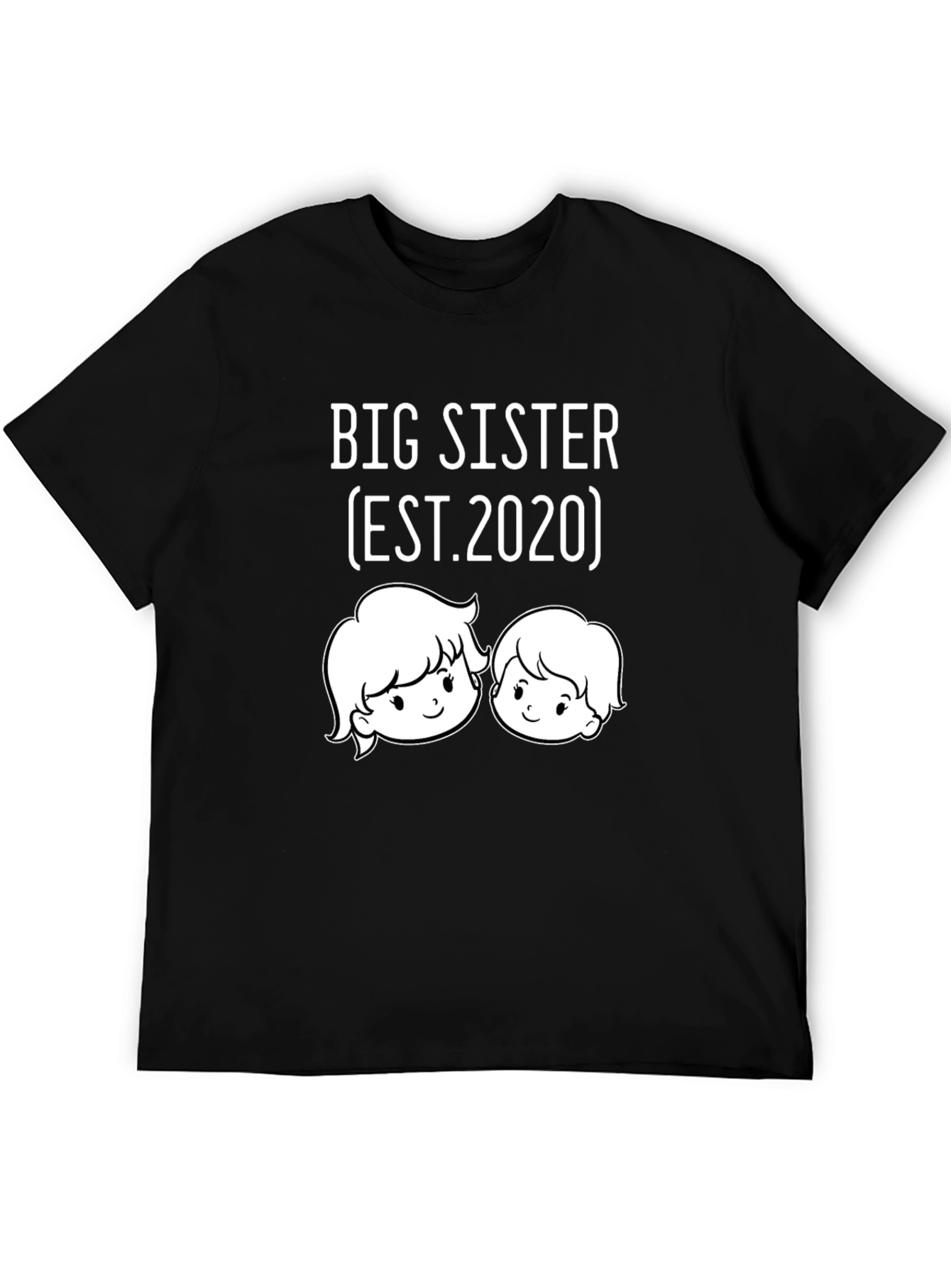 Big Sister EST. 2020 Graphic Tee