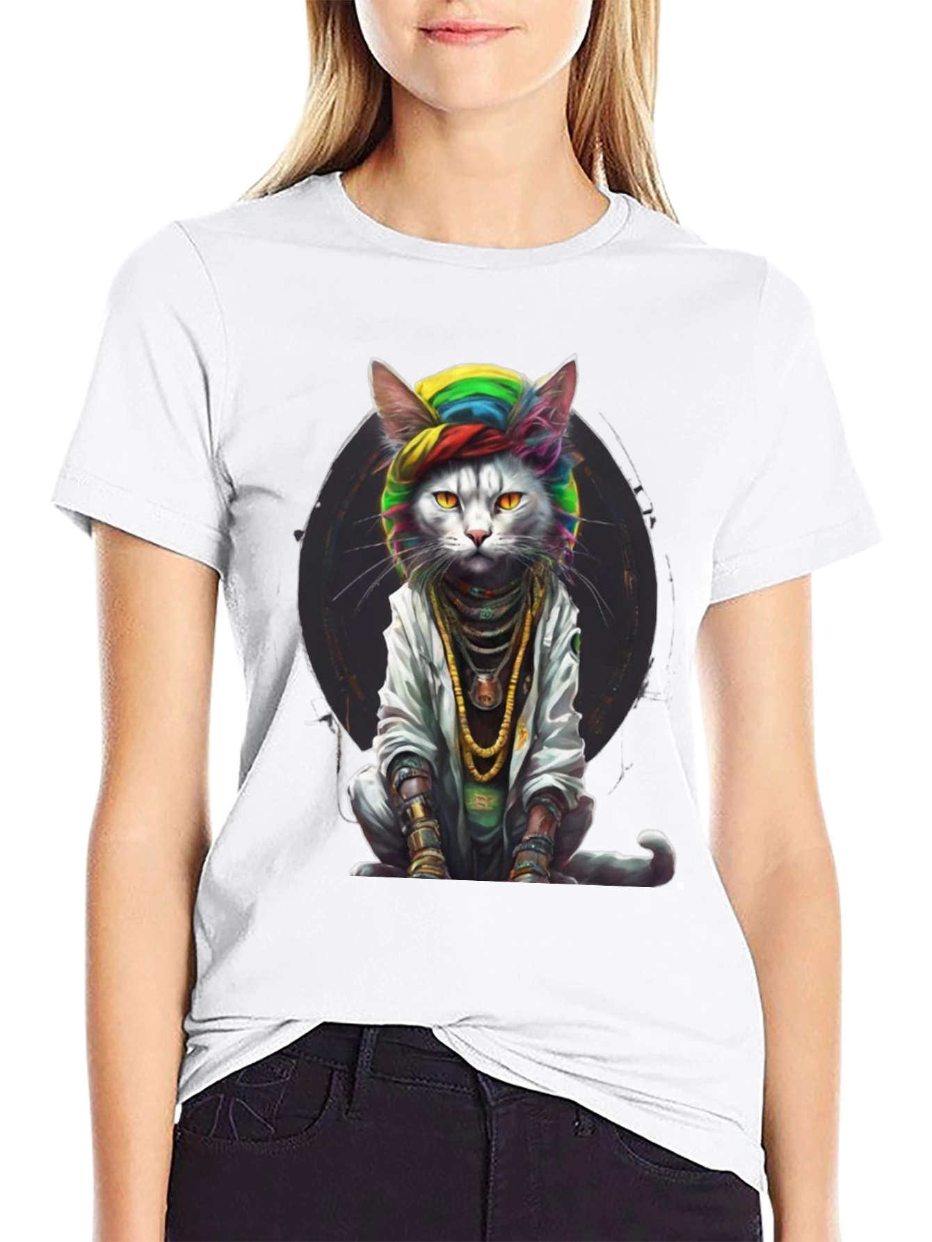 Cool Cat Graphic Tee