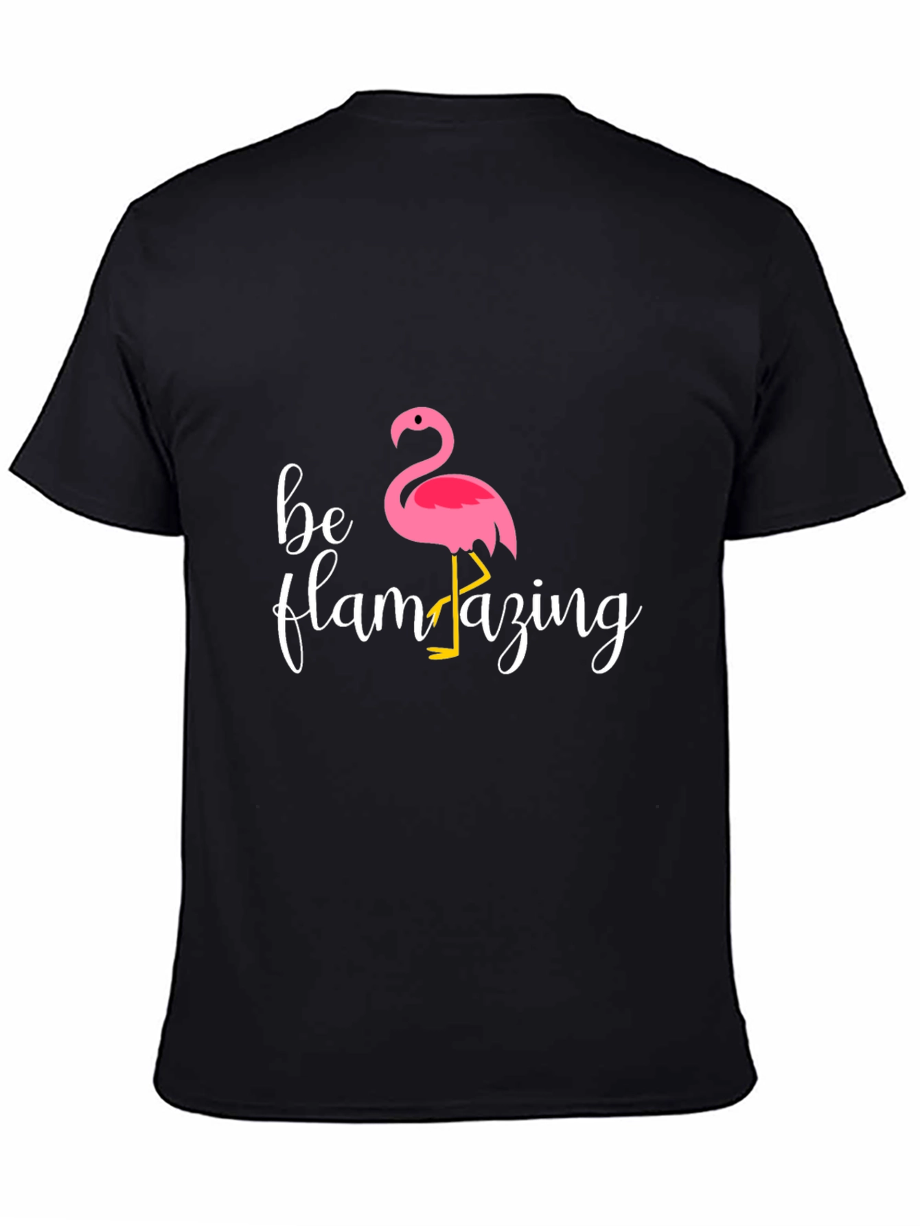 Be Flamazing T-Shirt - Black Graphic Tee