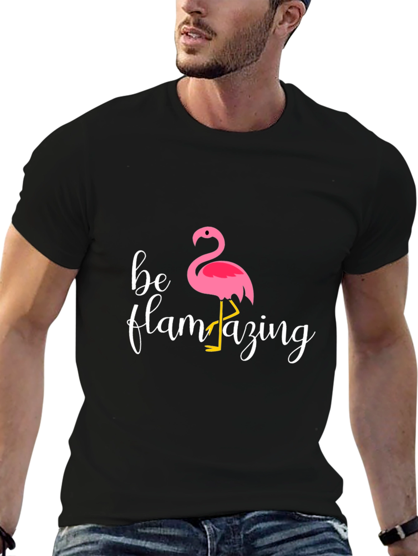 Be Flamazing T-Shirt - Black Graphic Tee