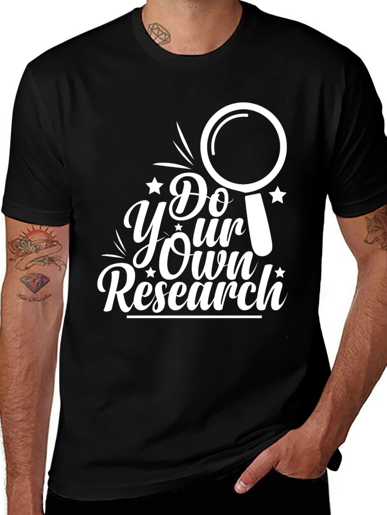 Do Your Own Research Graphic Tee