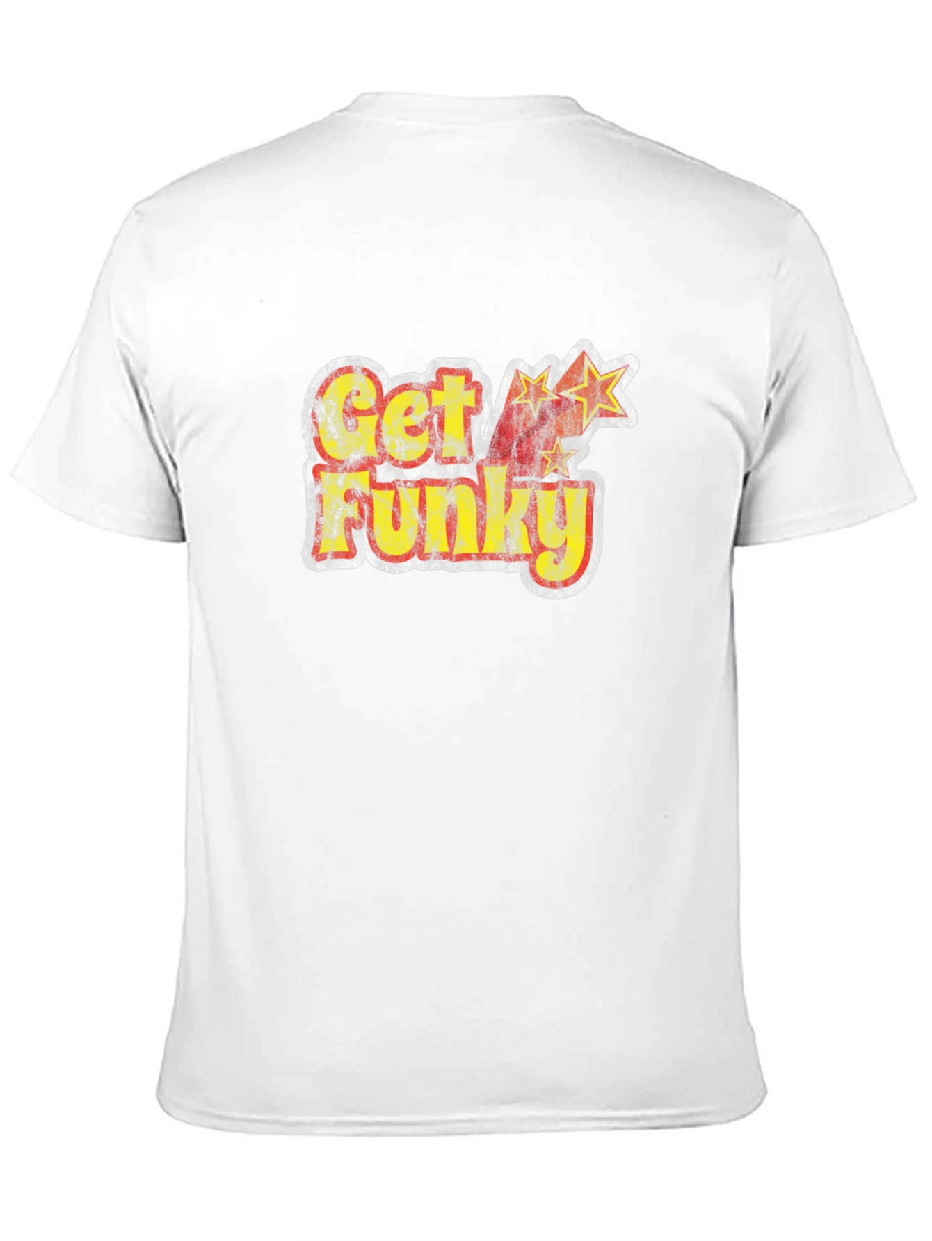 Retro Get Funky Graphic Tee - Black T-Shirt