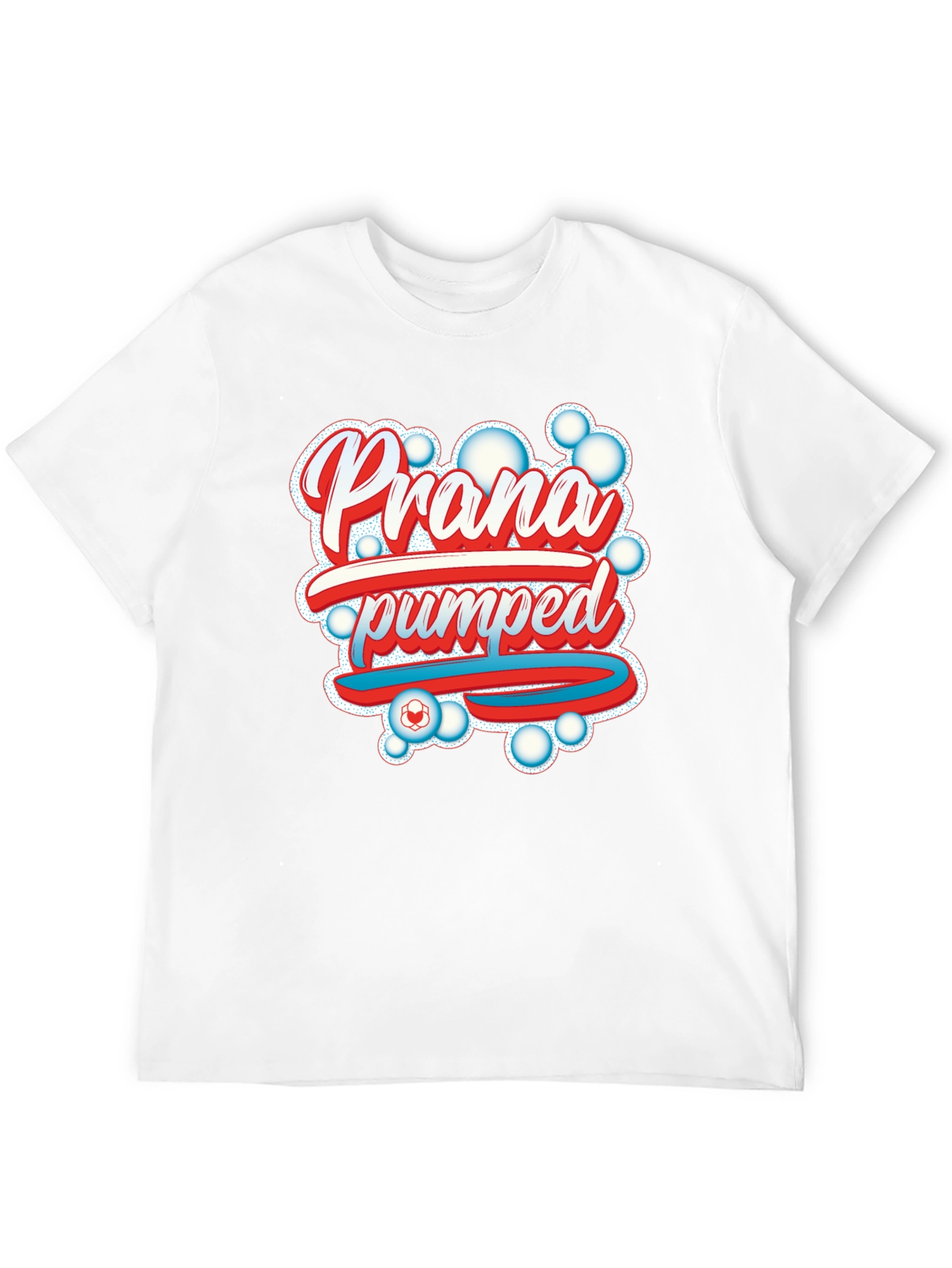 Prana Pumped Black Graphic Tee