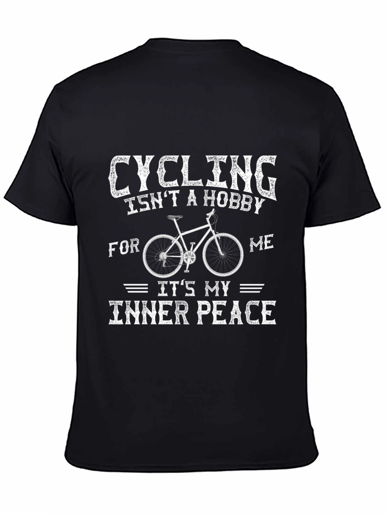 Cycling Inner Peace T-Shirt - Hobby Lifestyle Tee