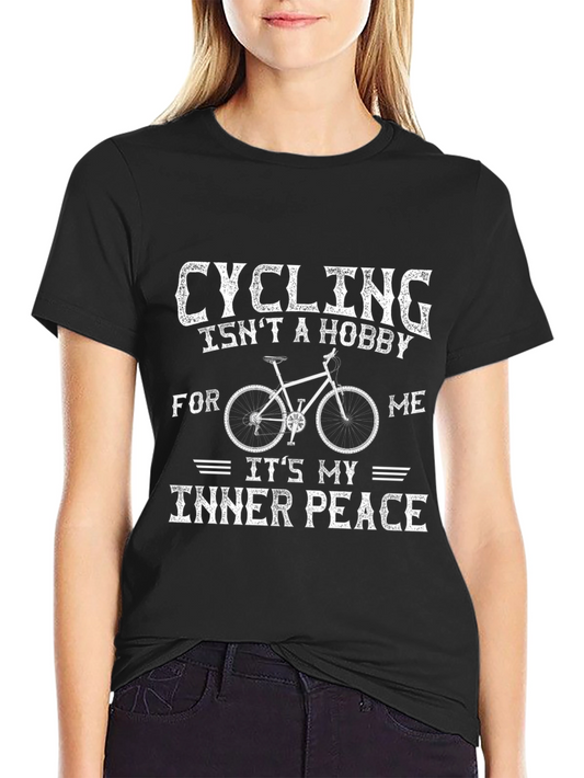 Cycling Inner Peace T-Shirt - Hobby Lifestyle Tee