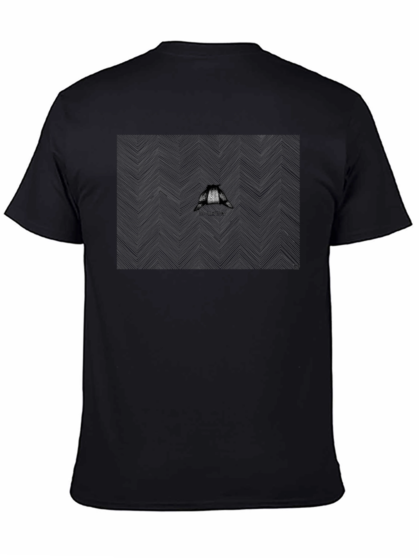 Mens Black Graphic Tee - Stylish and Comfortable