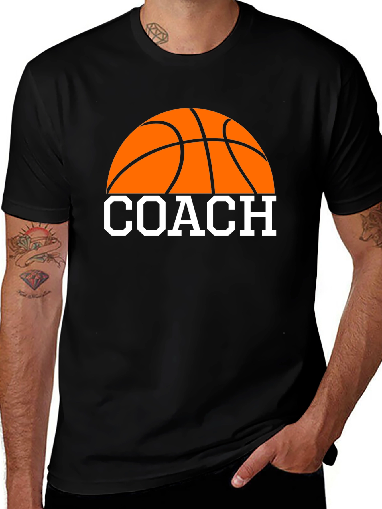 Basketball Coach Graphic Tee