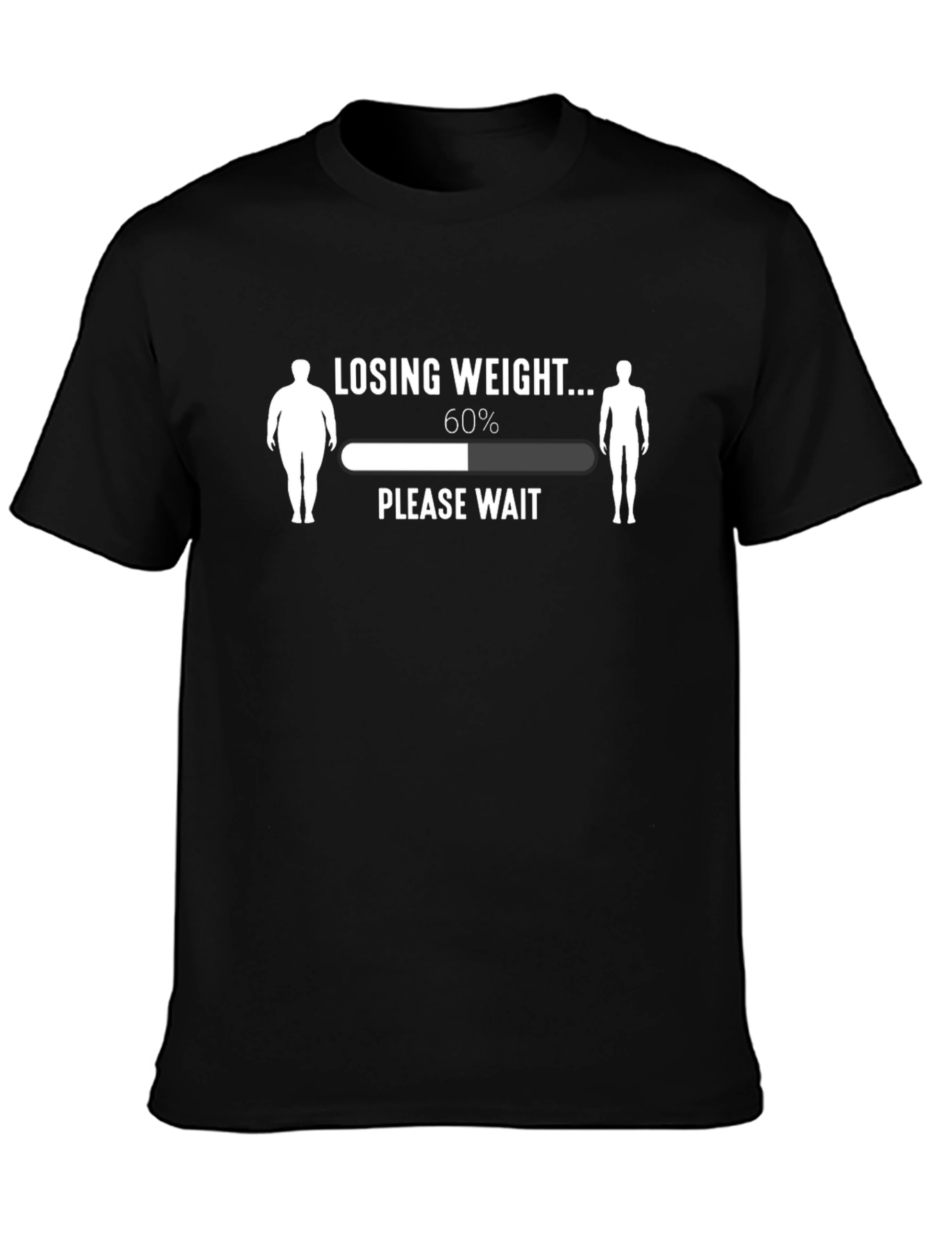 Losing Weight Funny Graphic T-Shirt