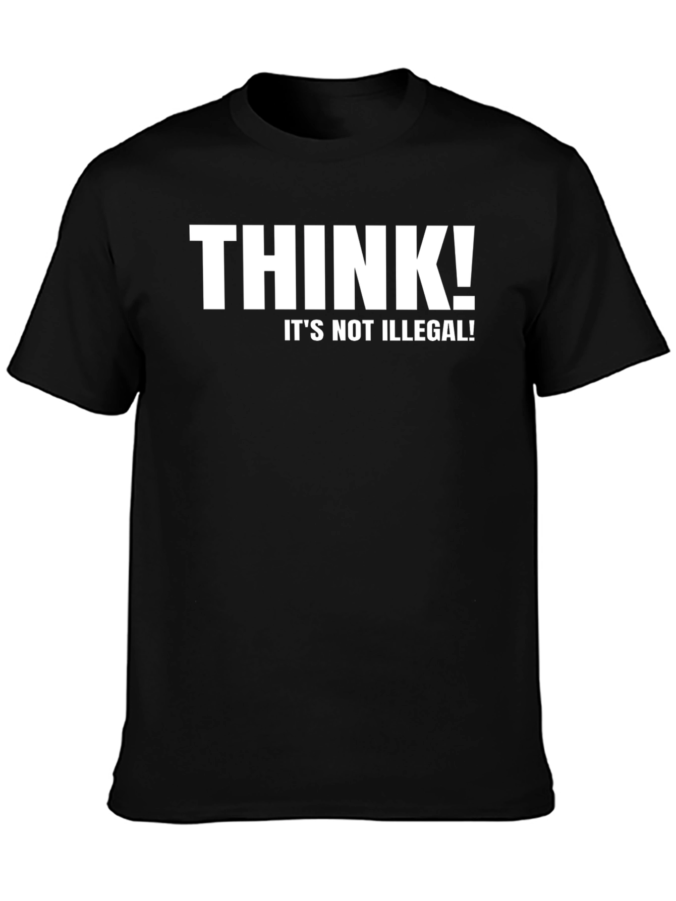 Think! Graphic Tee - Bold Statement T-Shirt