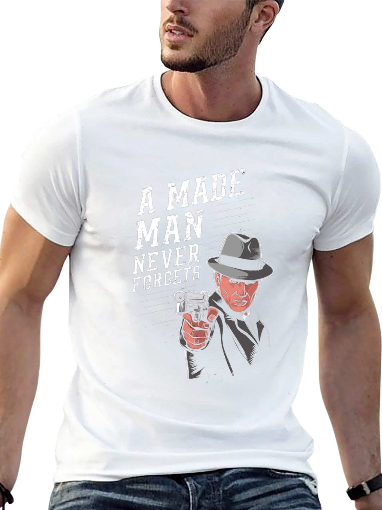 Made Man Graphic Tee - Never Forgets!