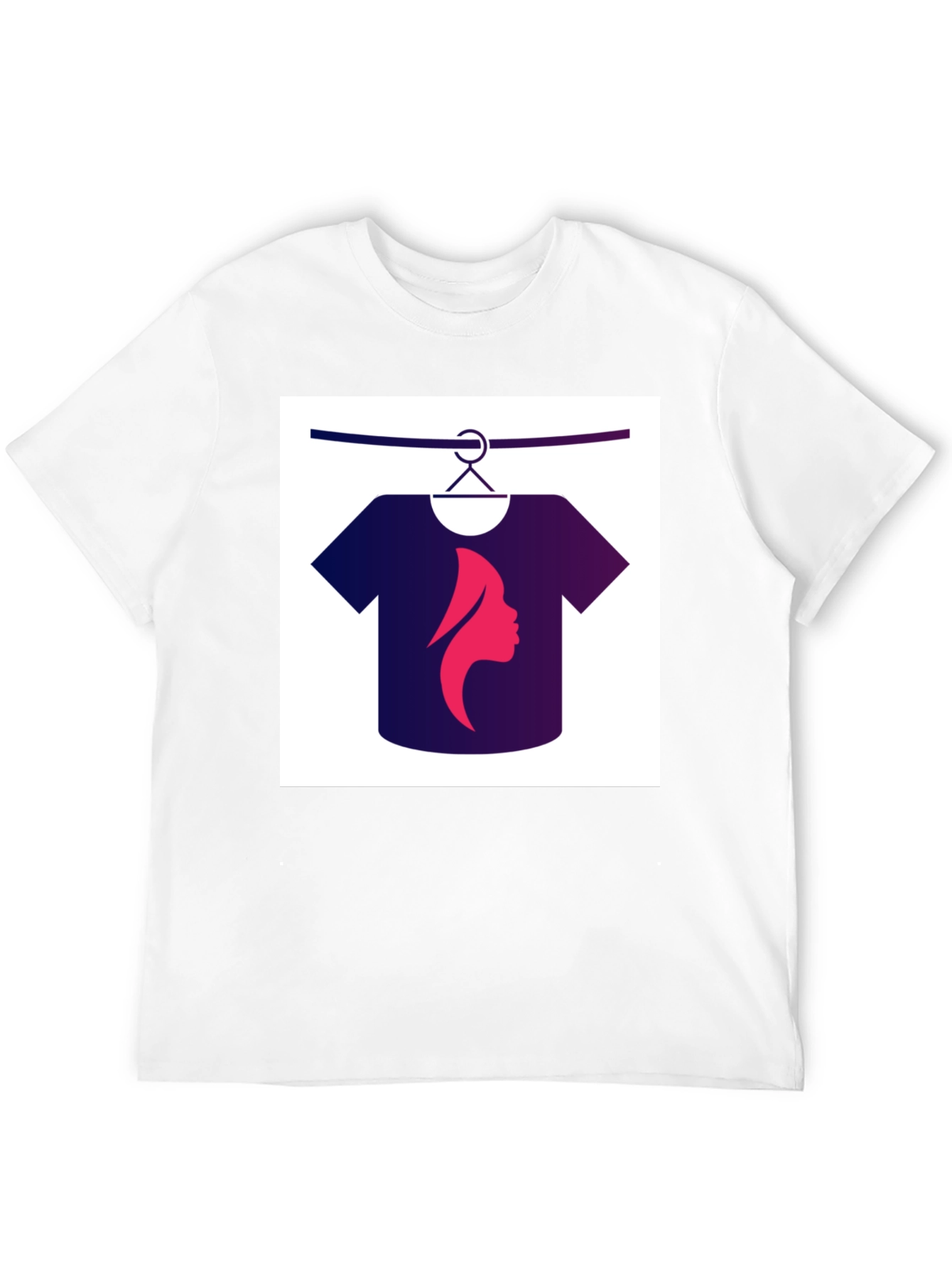 Black Tee with Unique Graphic Design
