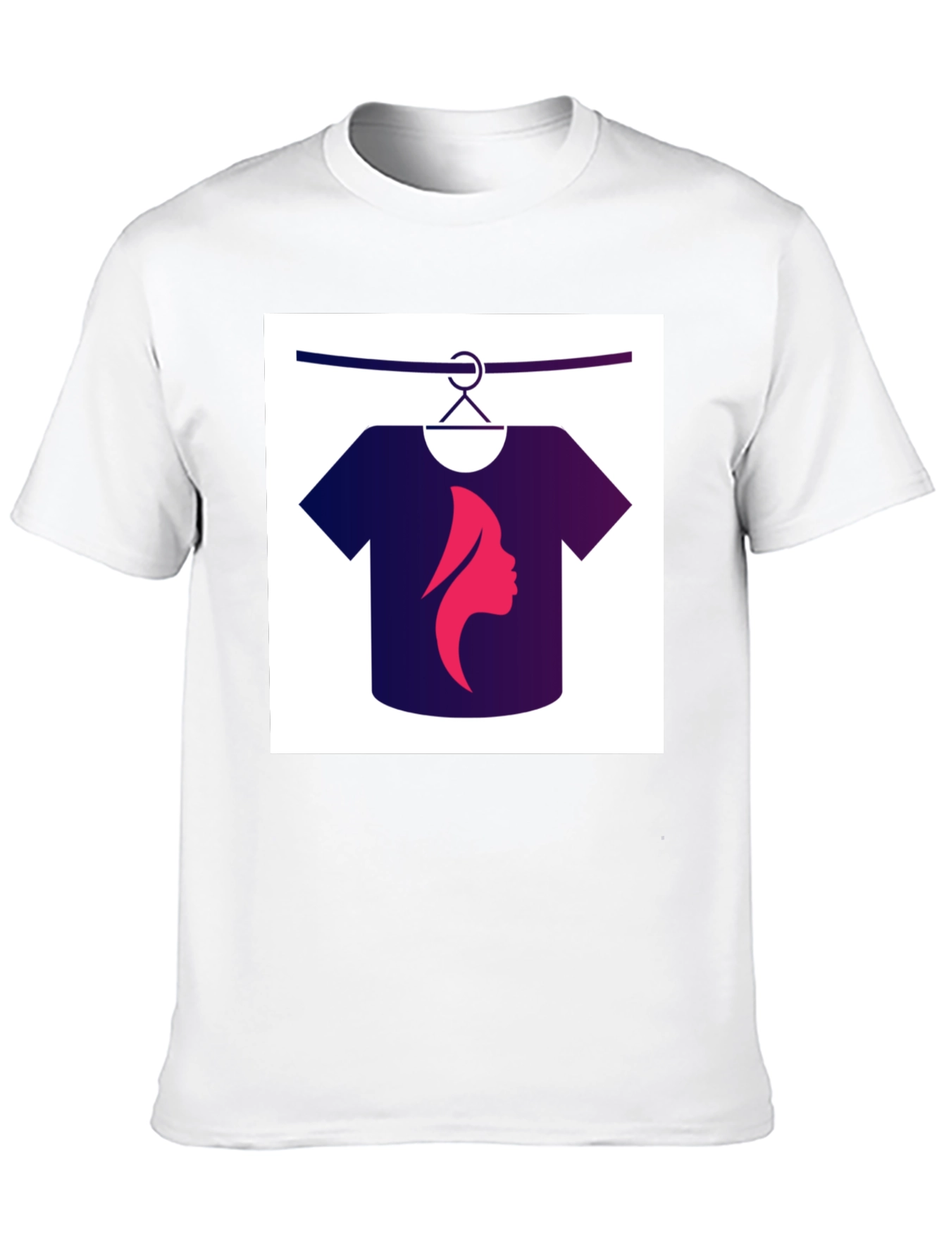 Black Tee with Unique Graphic Design