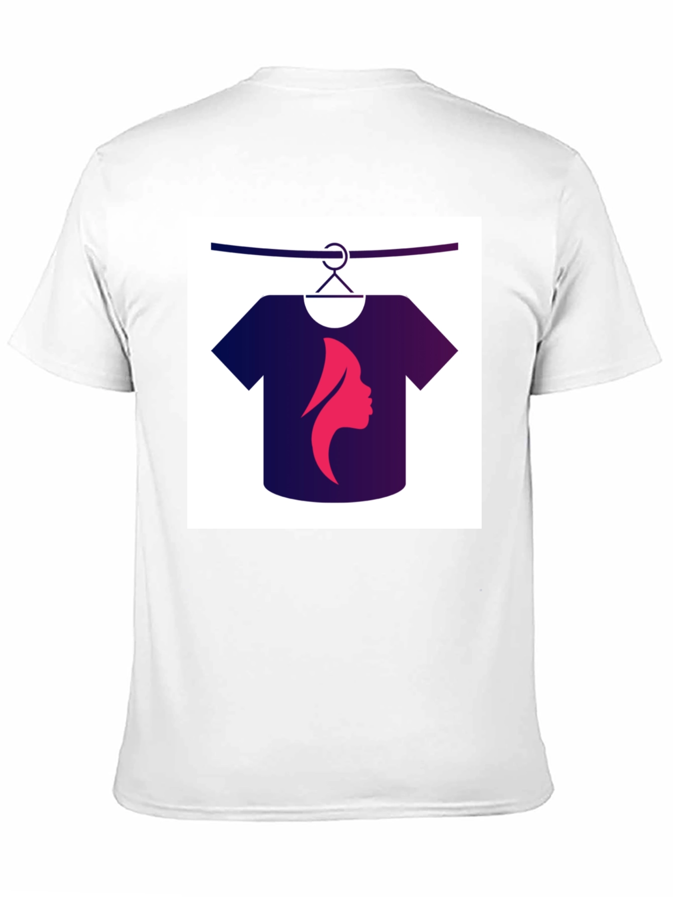 Black Tee with Unique Graphic Design