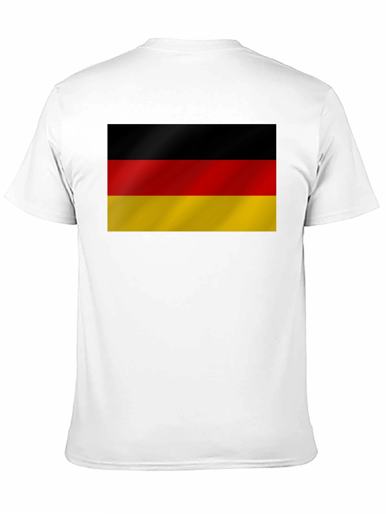 Germany Flag T-Shirt - Black Cotton Tee