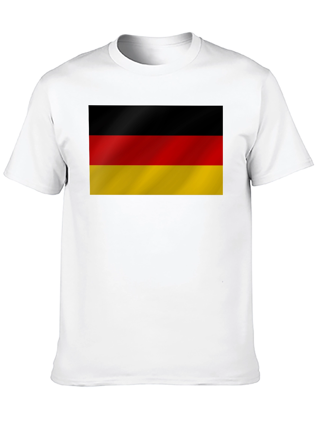 Germany Flag T-Shirt - Black Cotton Tee