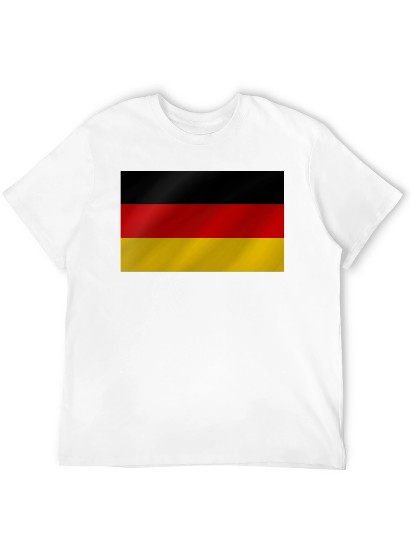 Germany Flag T-Shirt - Black Cotton Tee