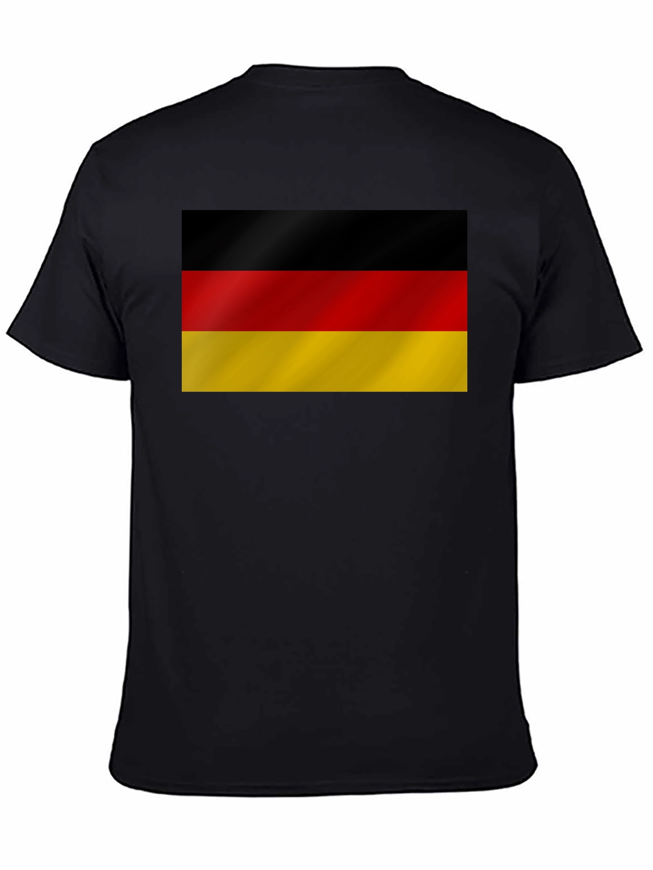 Germany Flag T-Shirt - Black Cotton Tee