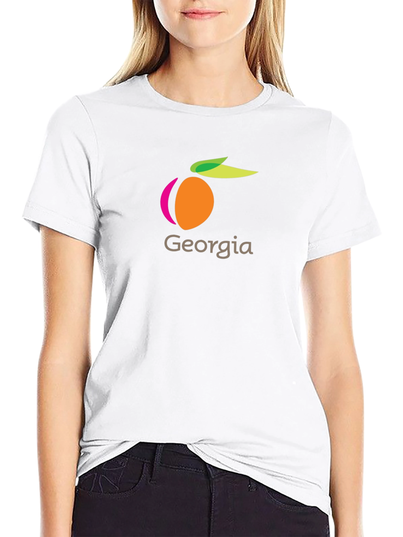 Georgia Peach Graphic T-Shirt