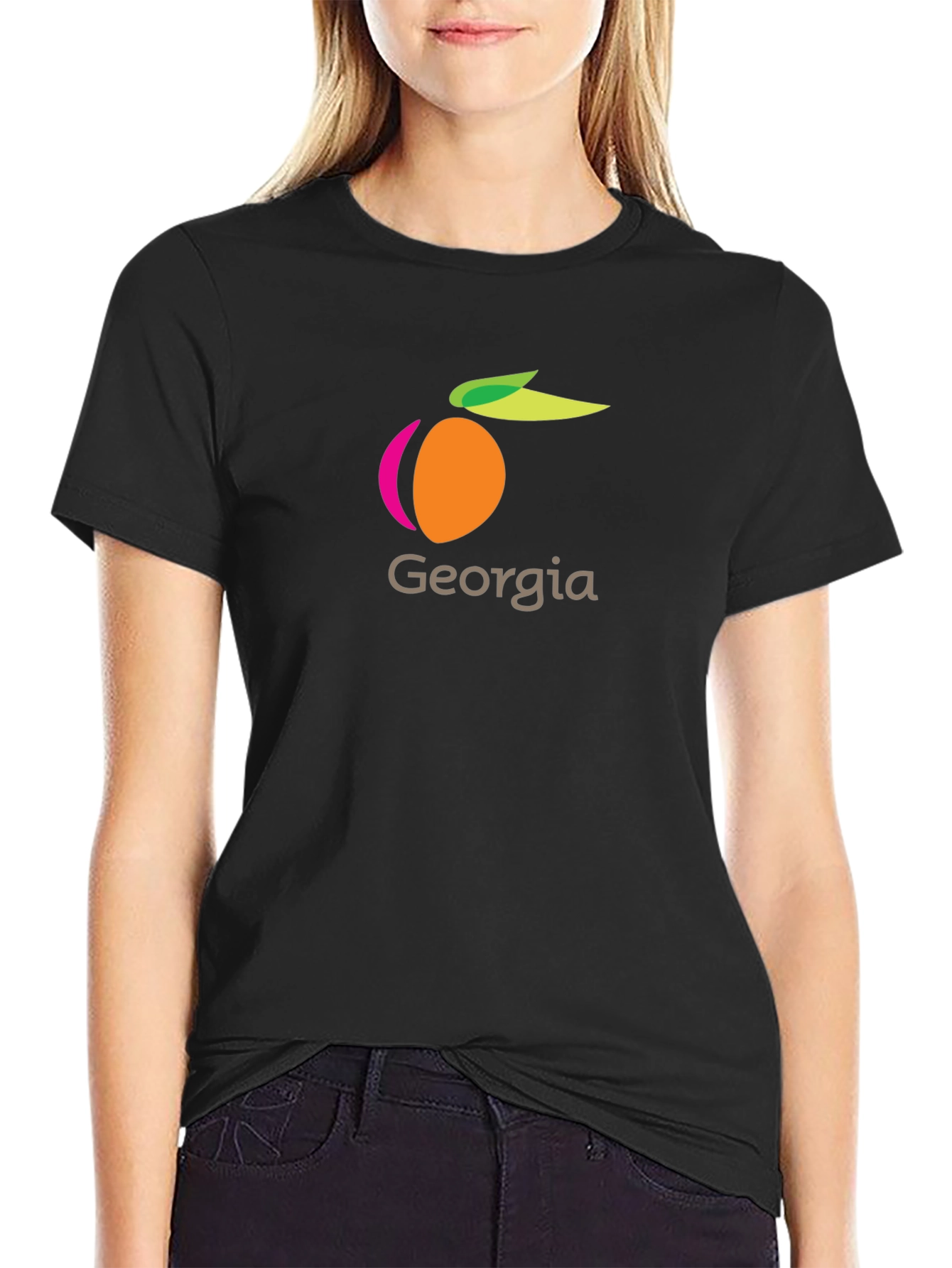 Georgia Peach Graphic T-Shirt