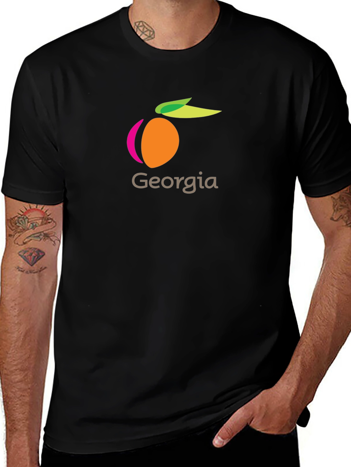 Georgia Peach Graphic T-Shirt