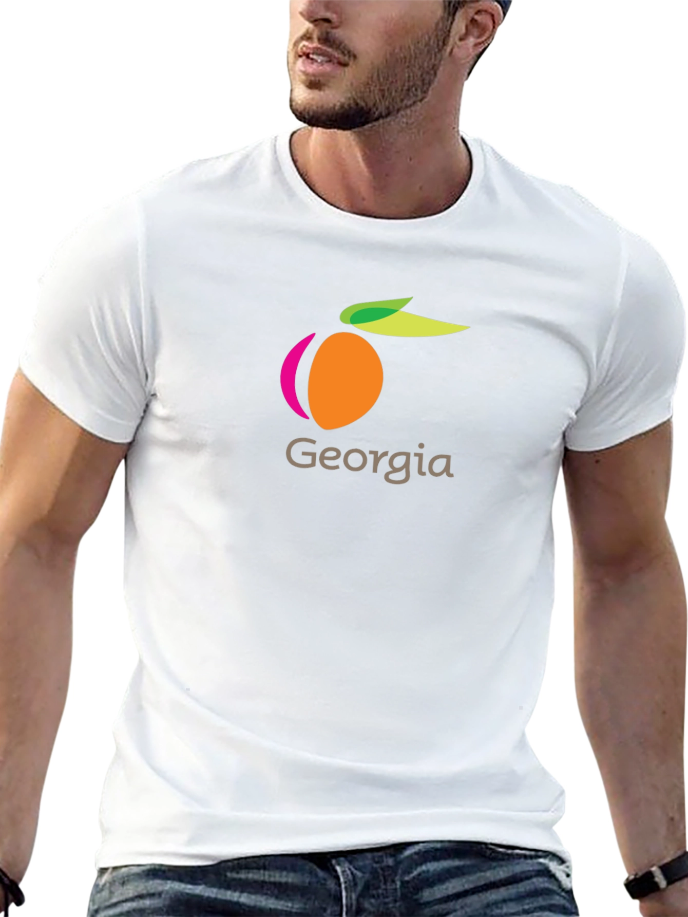 Georgia Peach Graphic T-Shirt