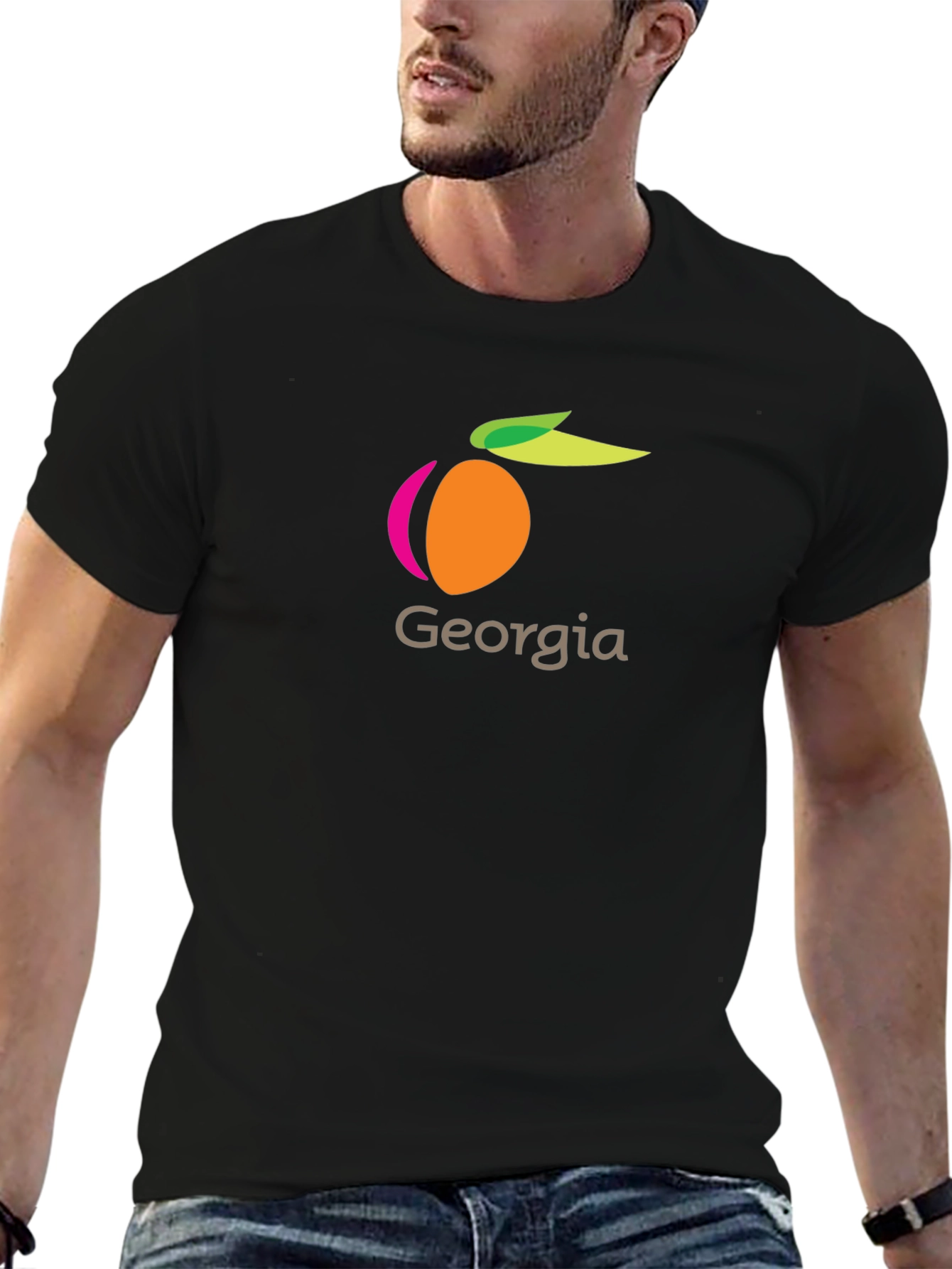 Georgia Peach Graphic T-Shirt