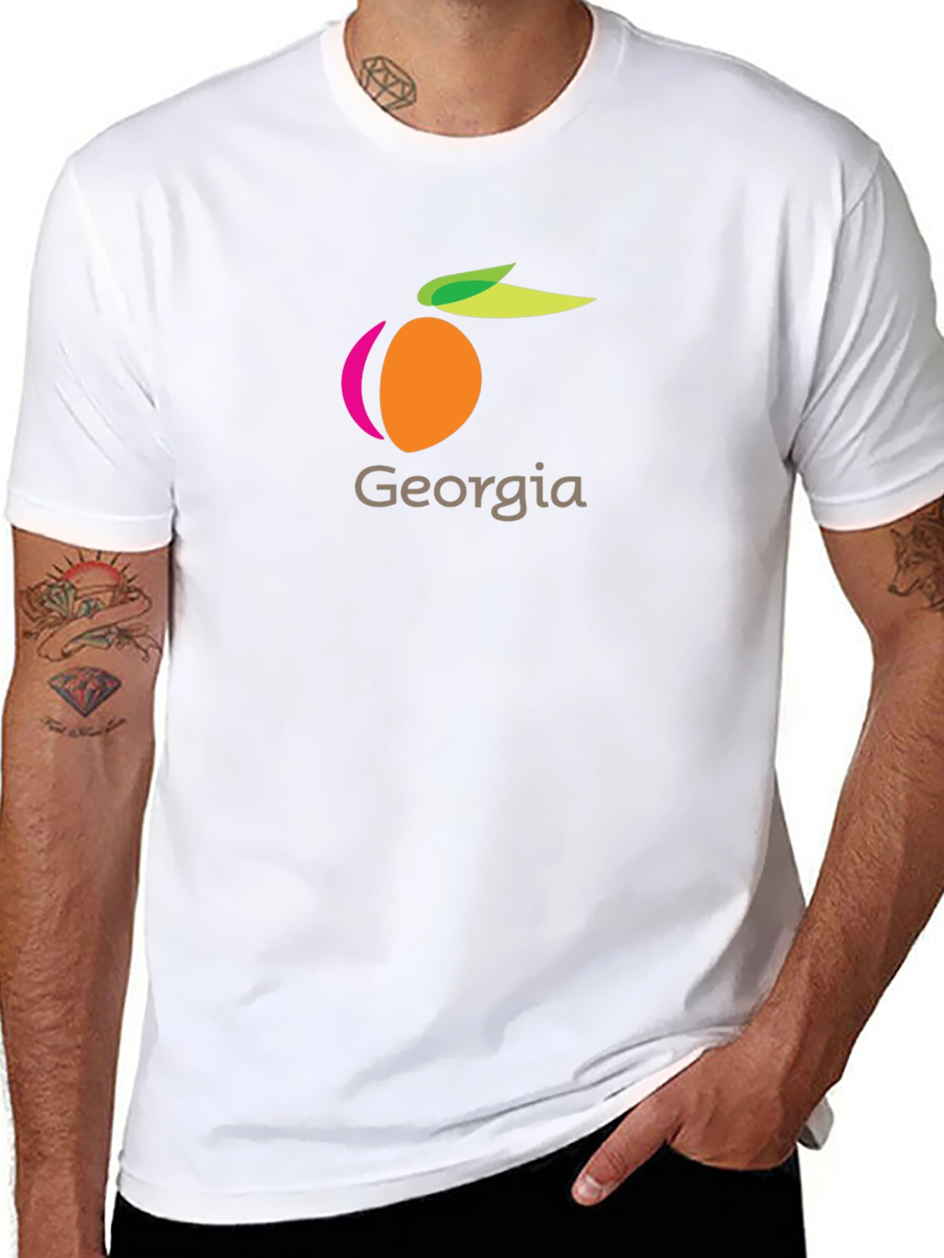 Georgia Peach Graphic T-Shirt