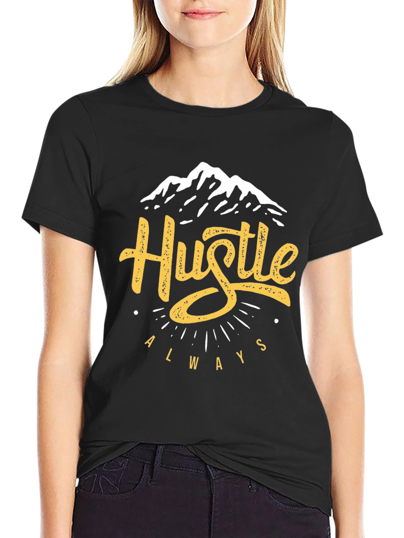 Hustle Always Graphic T-Shirt