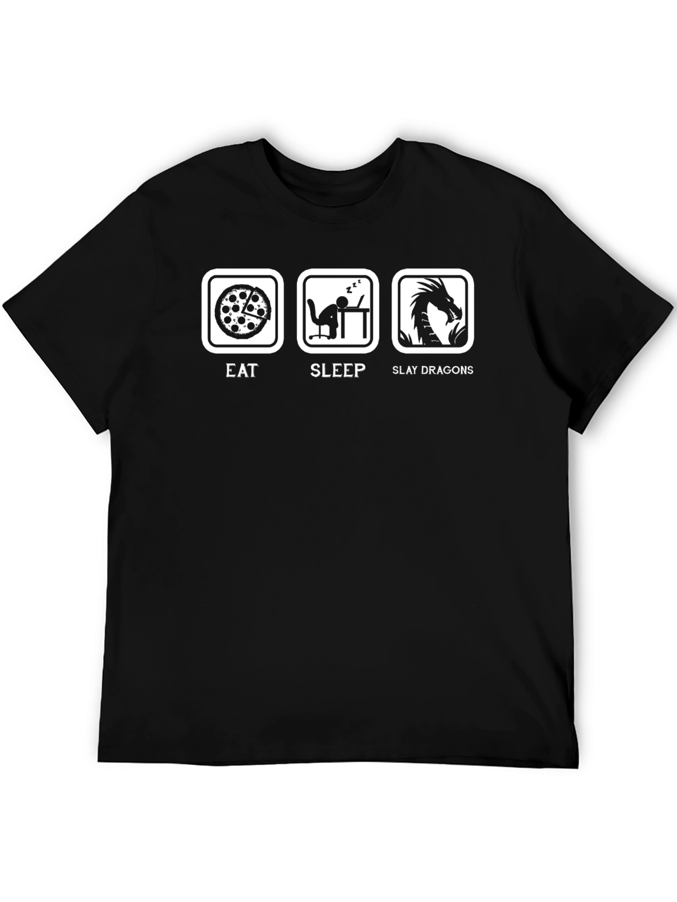 Eat Sleep Slay Dragons T-Shirt