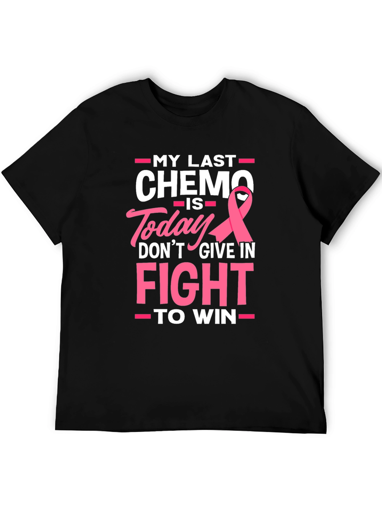 My Last Chemo Today Breast Cancer Awareness T-Shirt