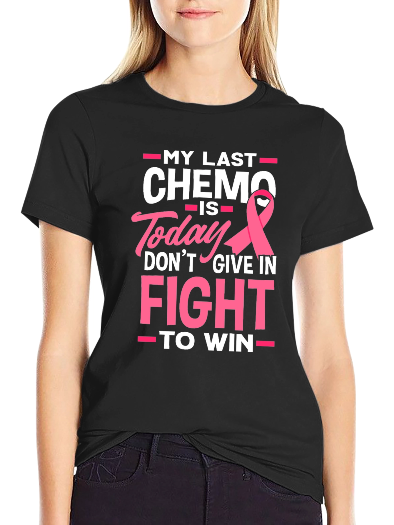 My Last Chemo Today Breast Cancer Awareness T-Shirt