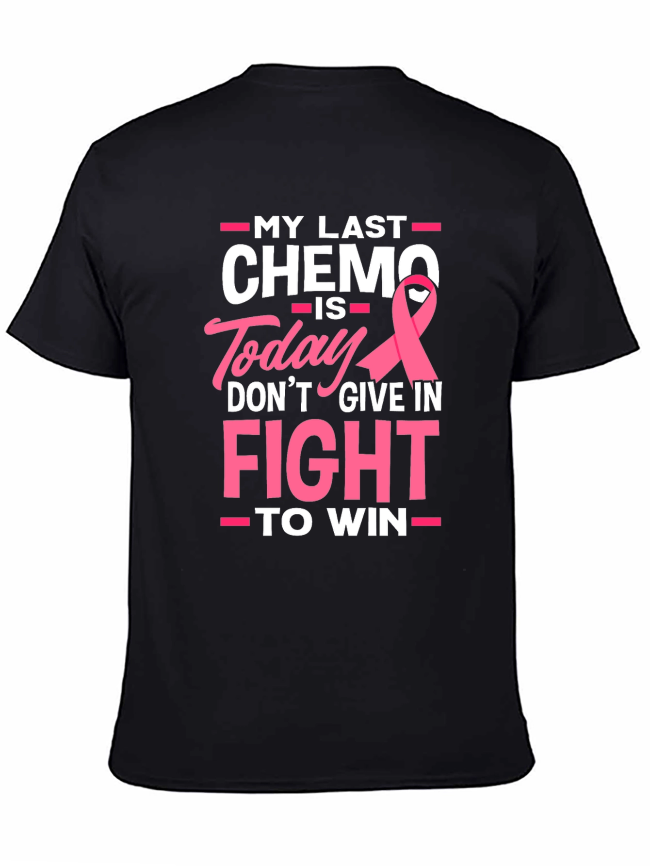 My Last Chemo Today Breast Cancer Awareness T-Shirt