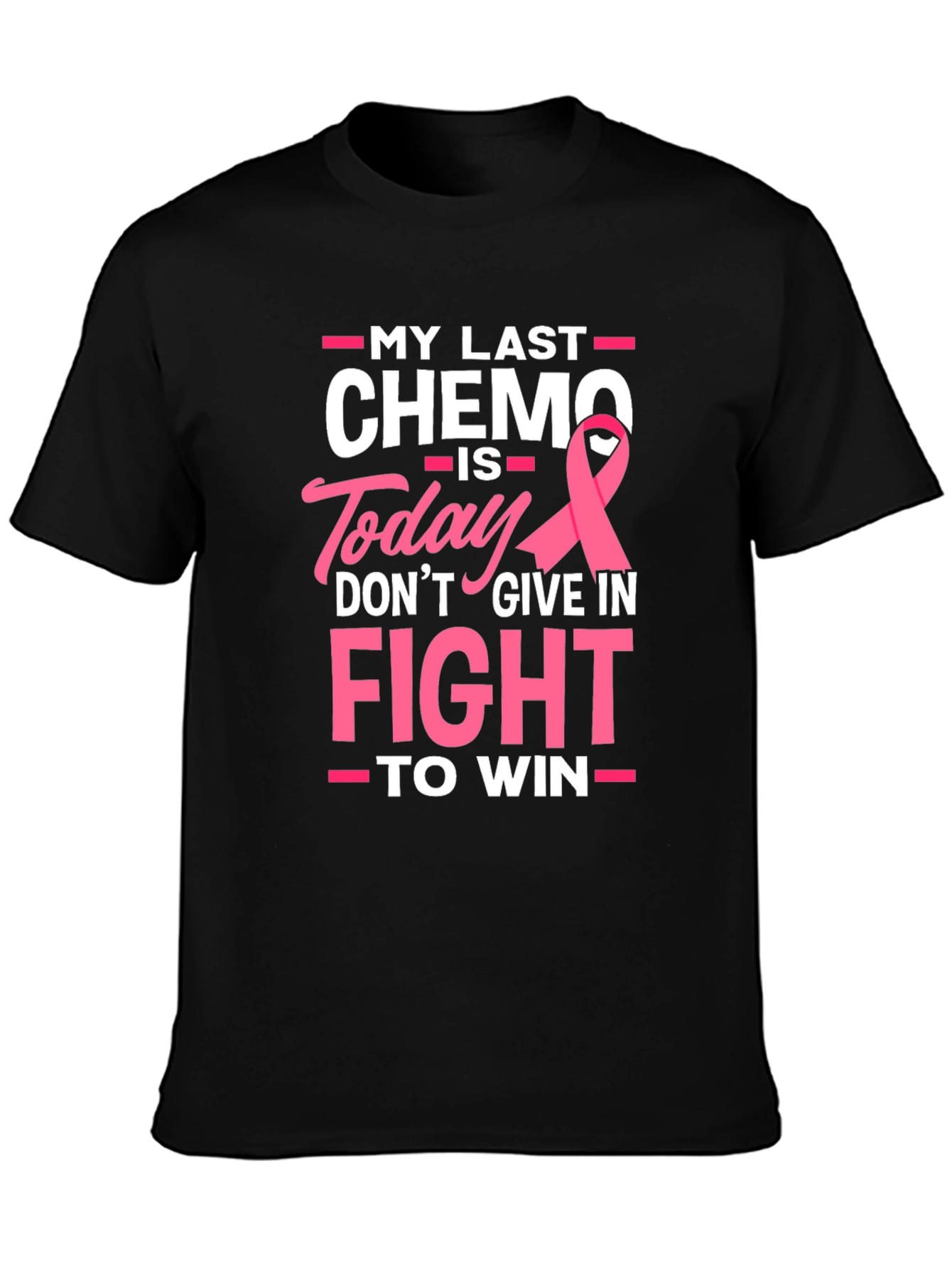 My Last Chemo Today Breast Cancer Awareness T-Shirt