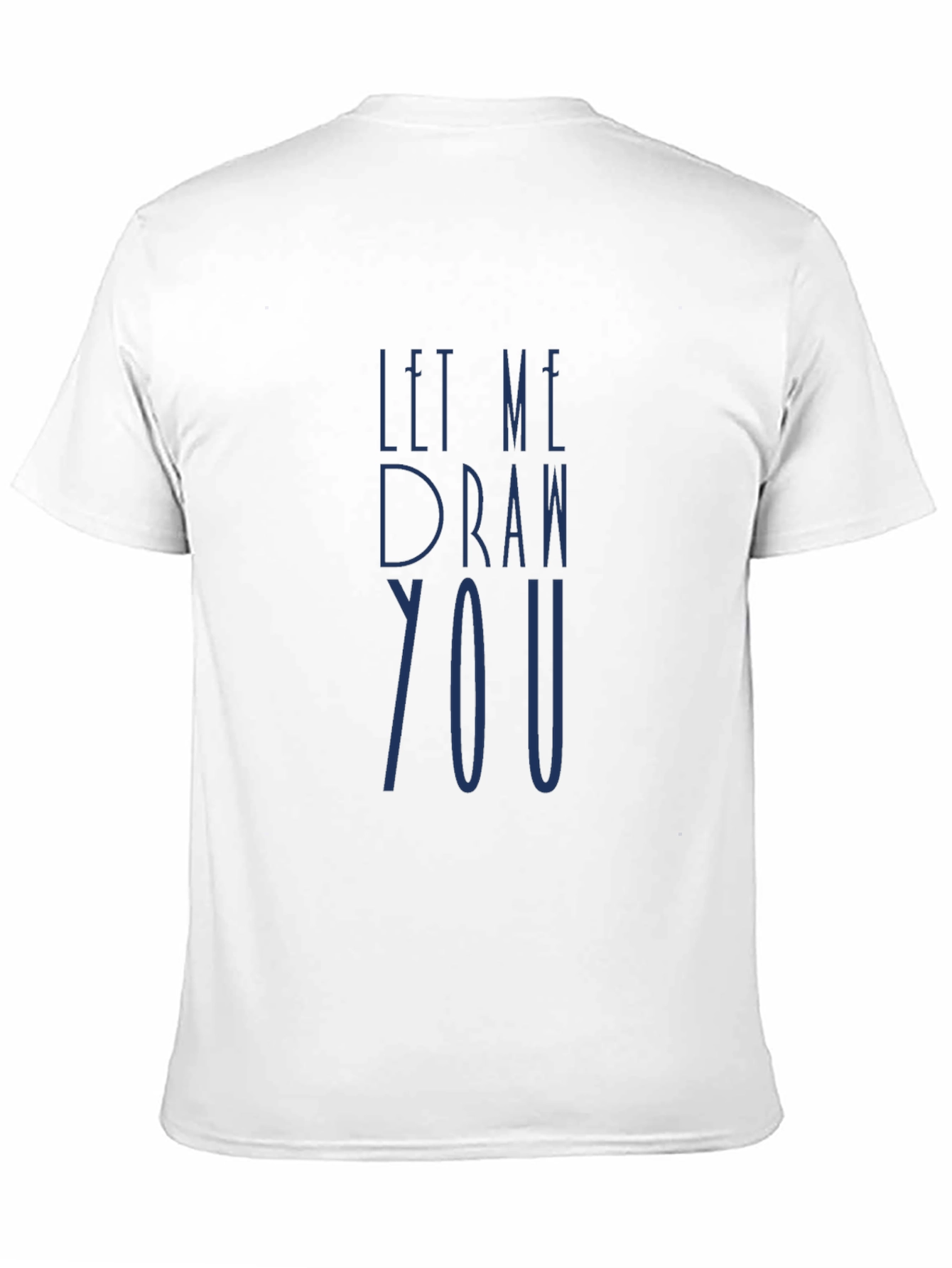 Let Me Draw You Black T-Shirt