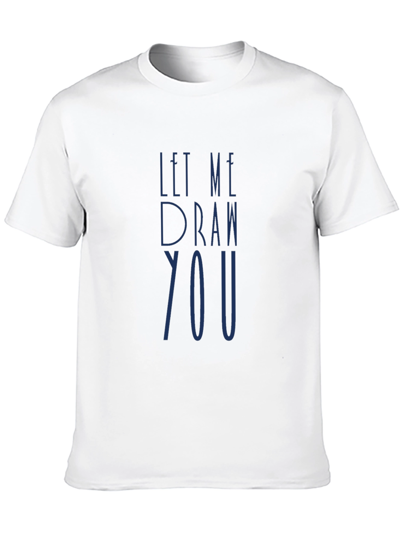 Let Me Draw You Black T-Shirt