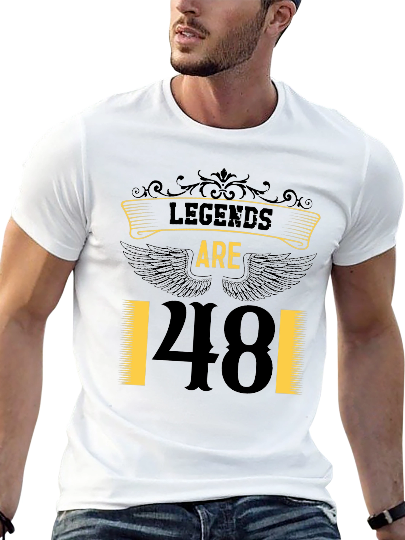 Legends Are 48 T-Shirt Birthday Gift