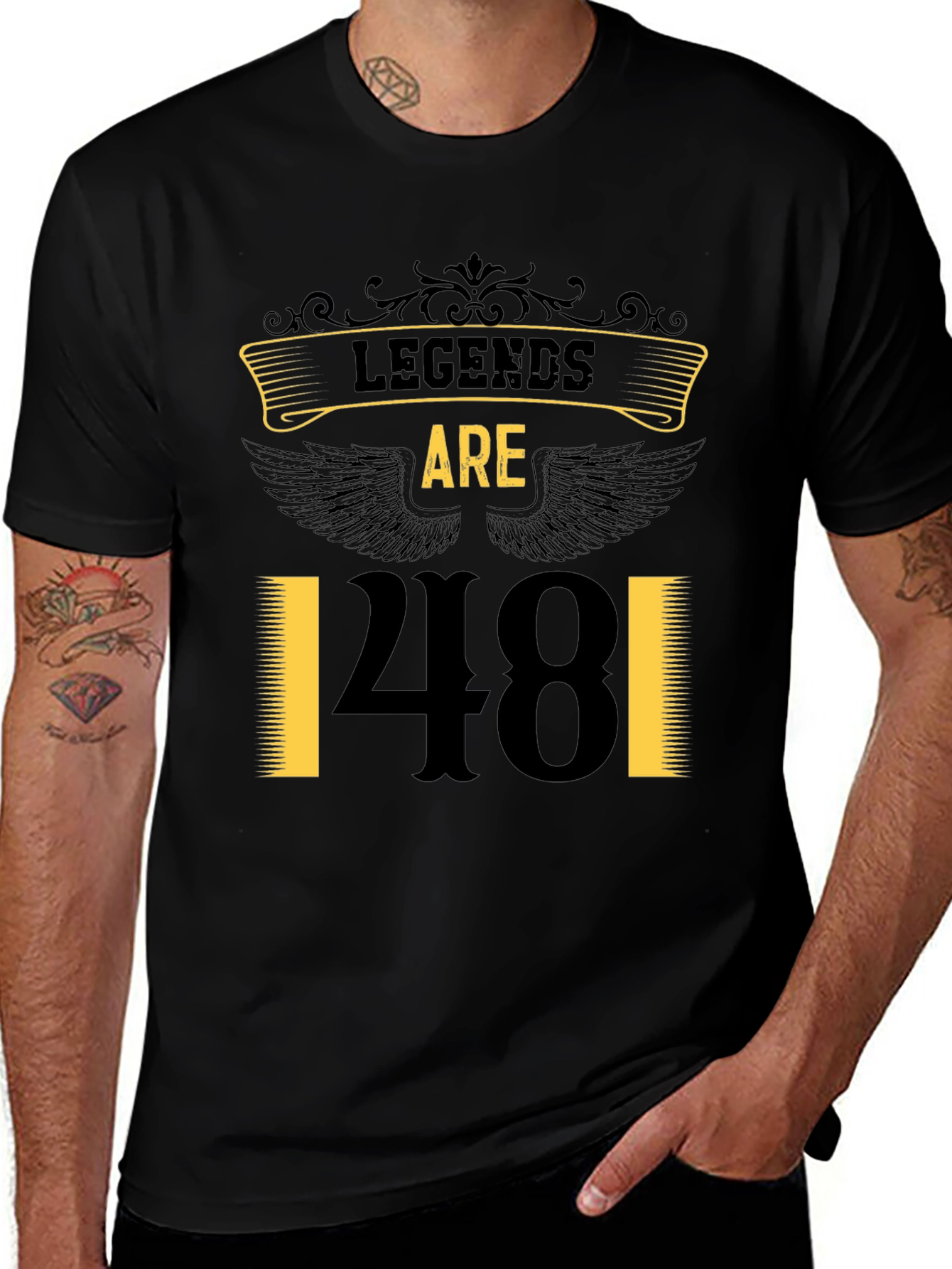 Legends Are 48 T-Shirt Birthday Gift