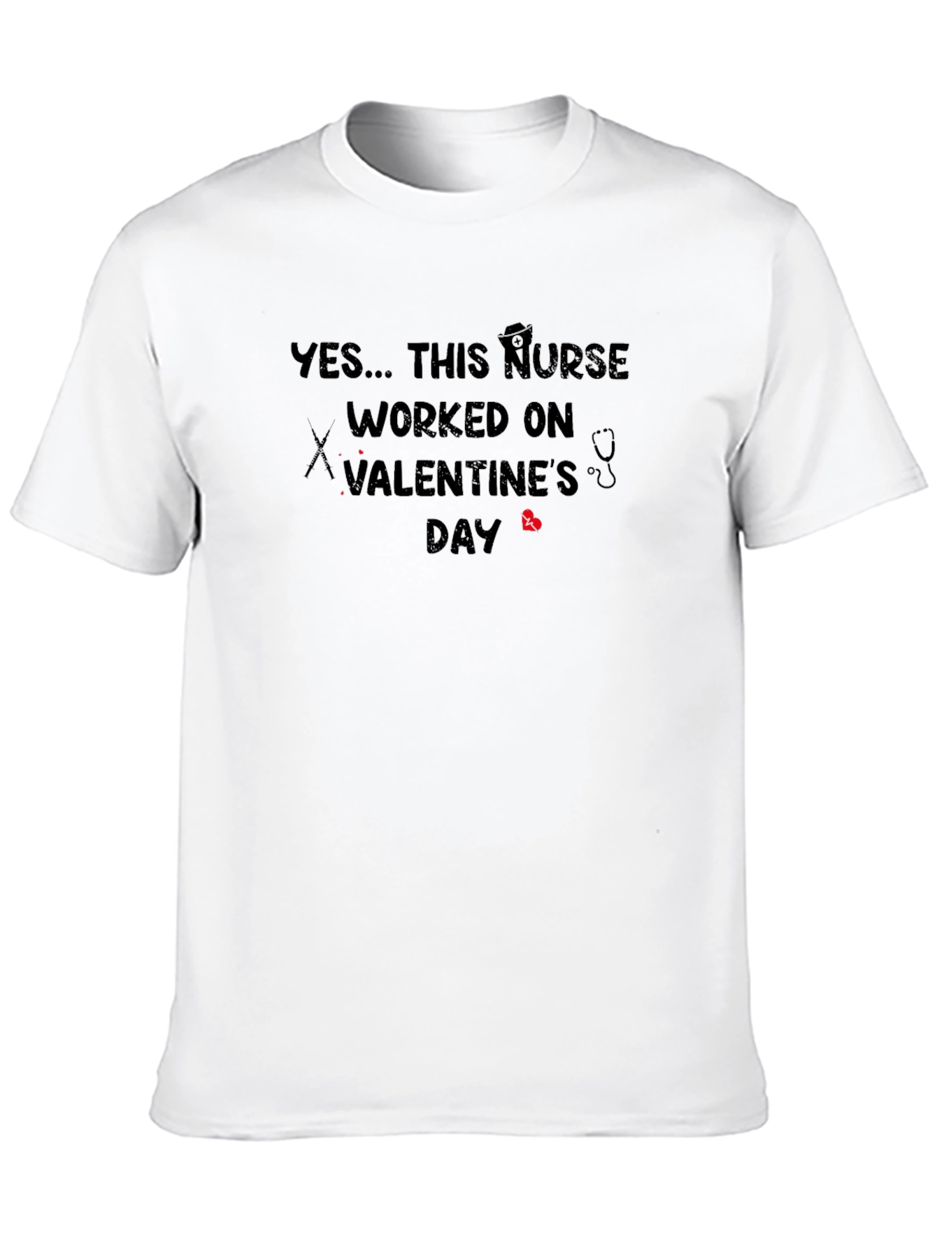 Valentines Day Nurse T-Shirt