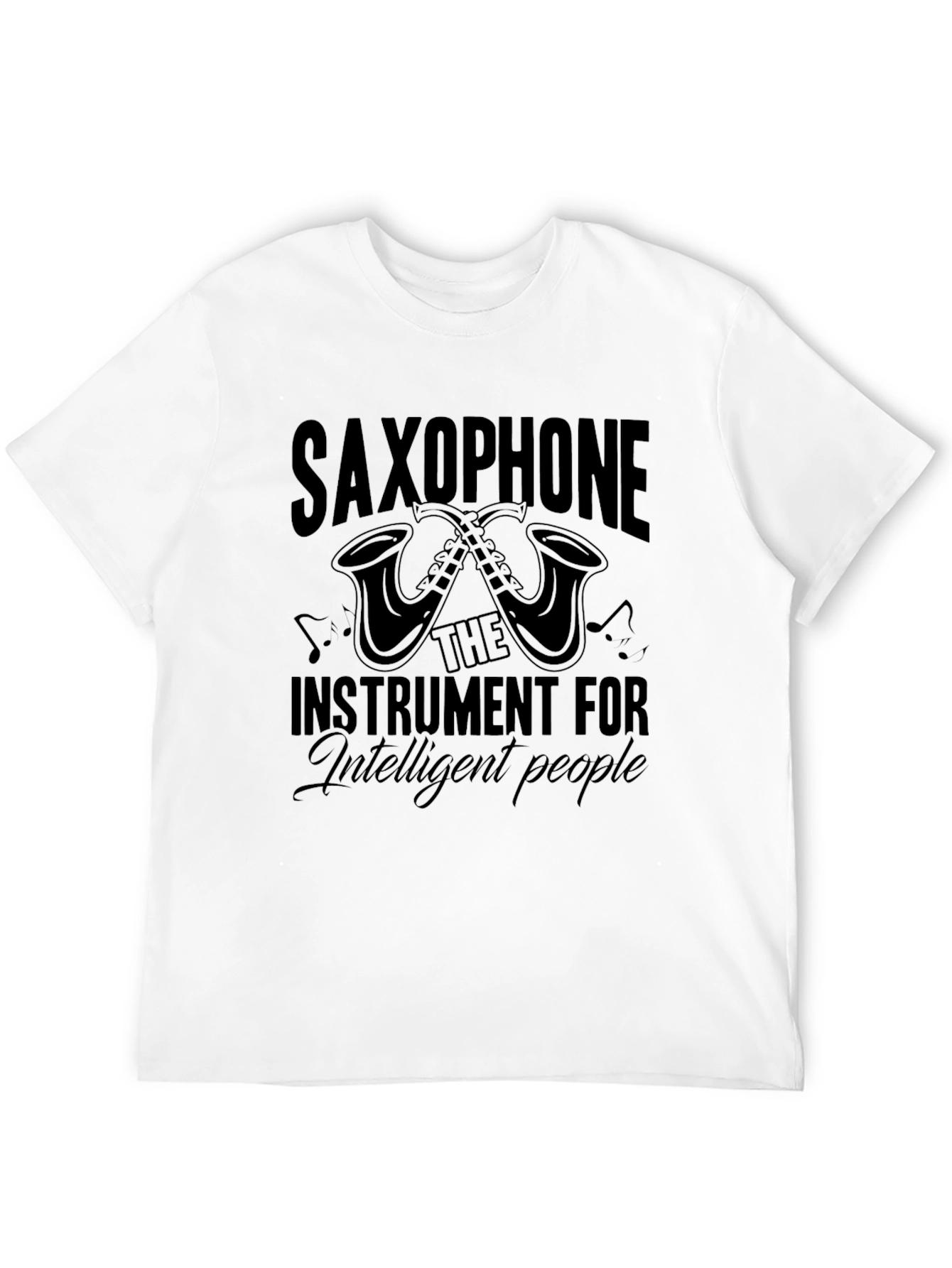 Saxophone Instrument for Intelligent People T-Shirt