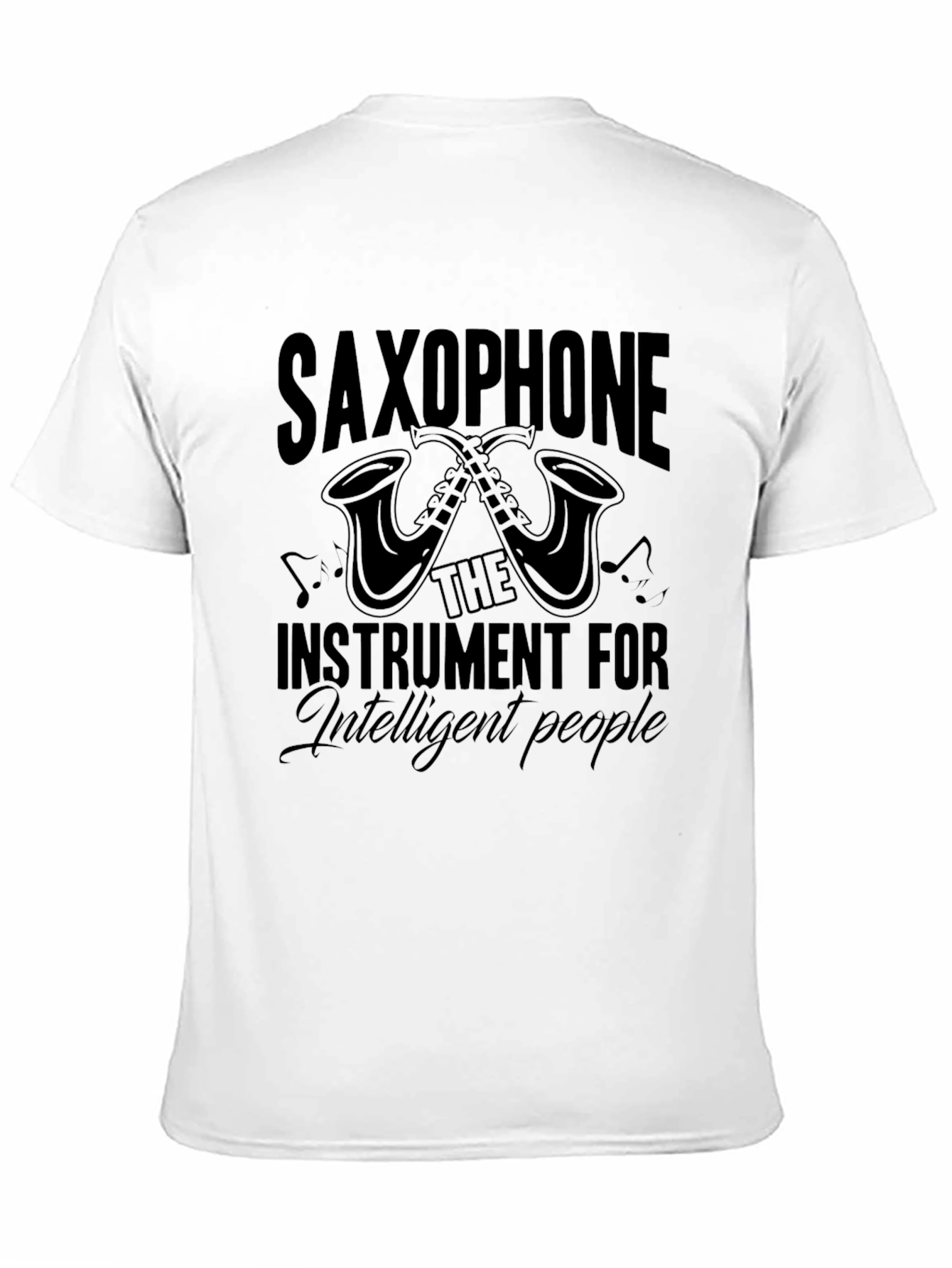 Saxophone Instrument for Intelligent People T-Shirt