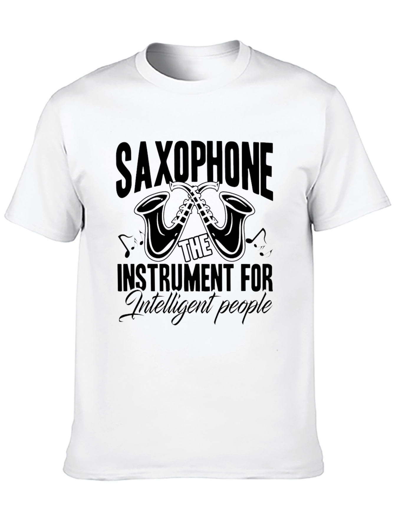 Saxophone Instrument for Intelligent People T-Shirt