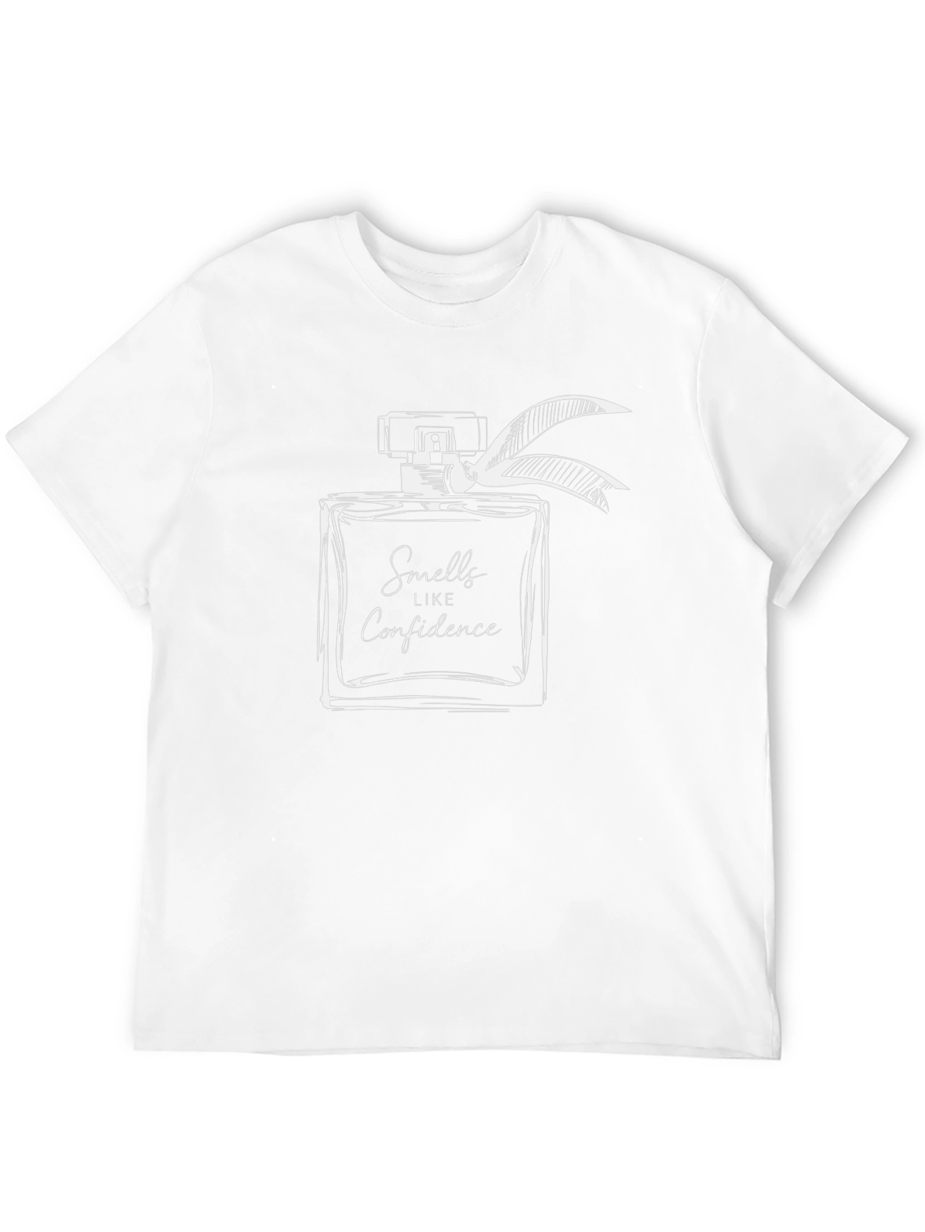Smells Like Confidence Black Graphic Tee